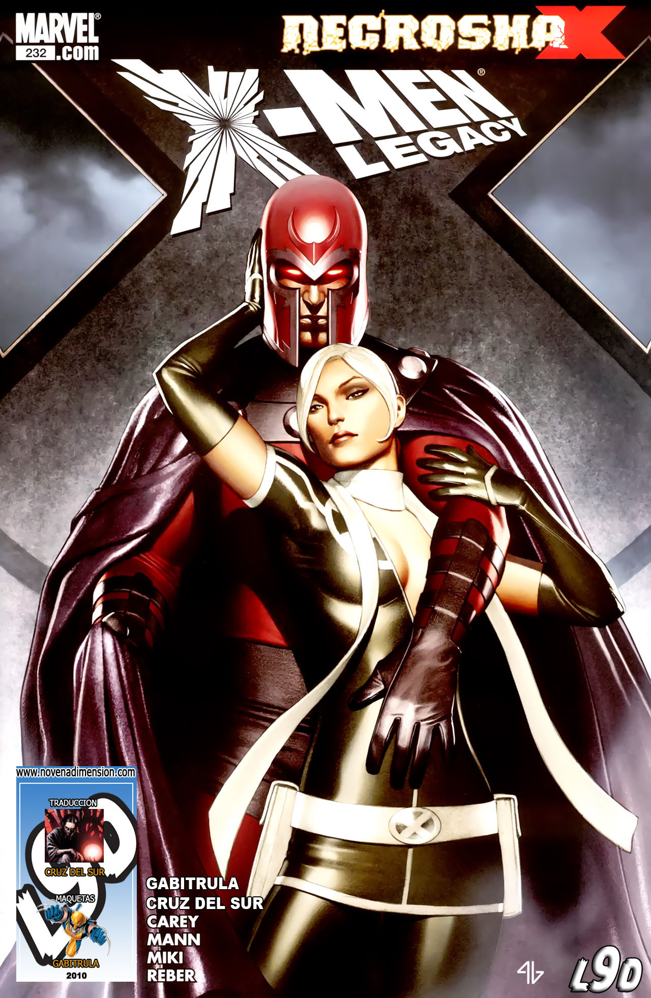 Carátula 14 X-Men Legacy 232.cbr