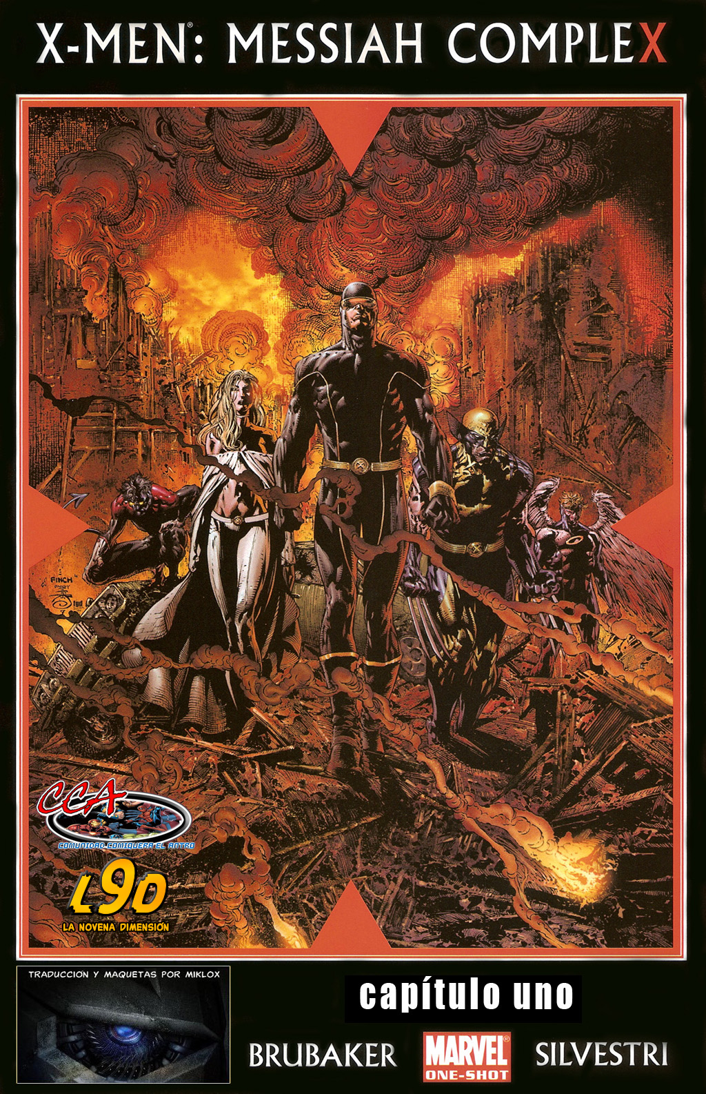 Carátula 01 X-Men Messiah Complex 01.cbr