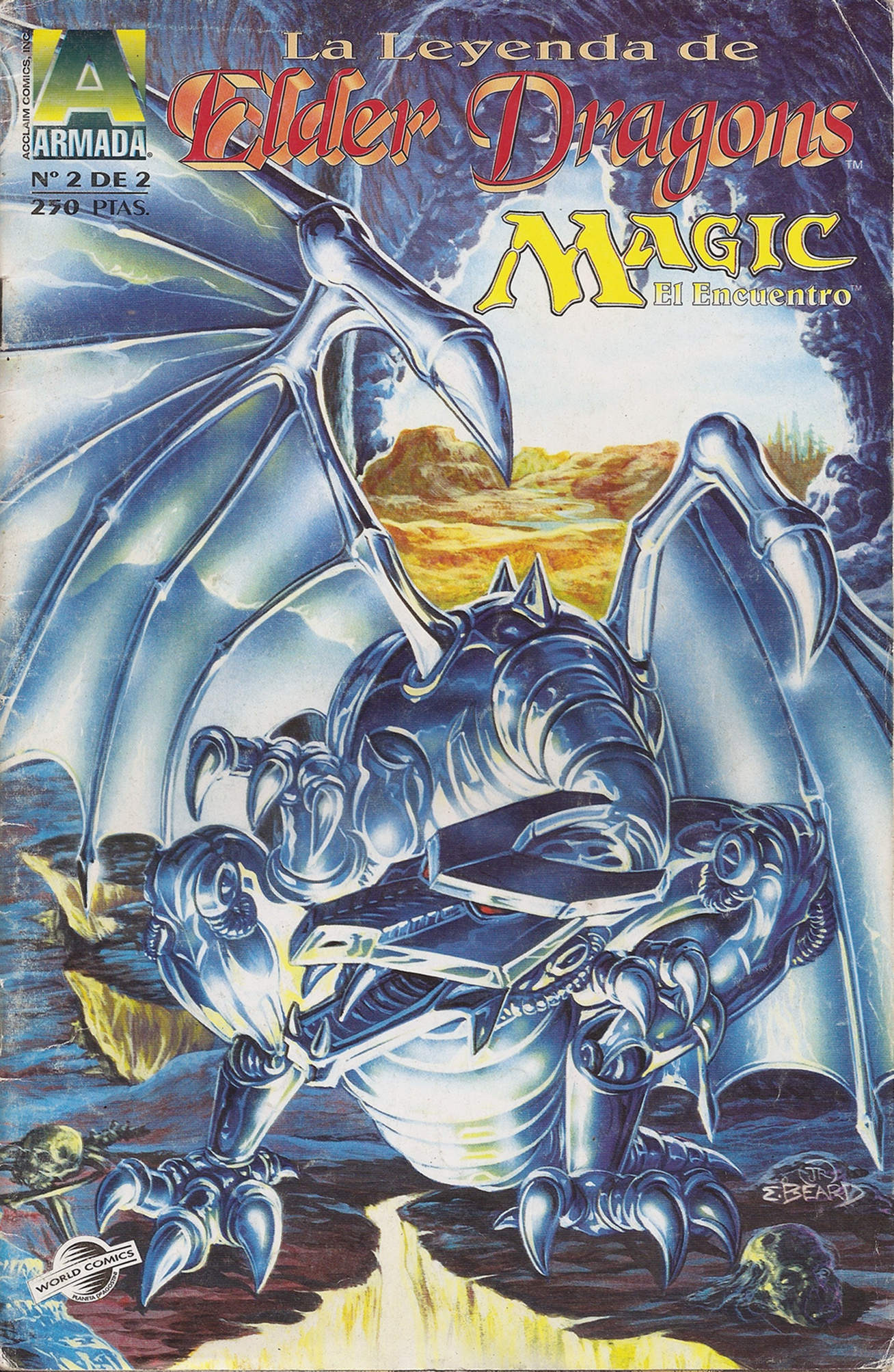 Carátula MTG La leyenda de Elder Dragons 2.cbr