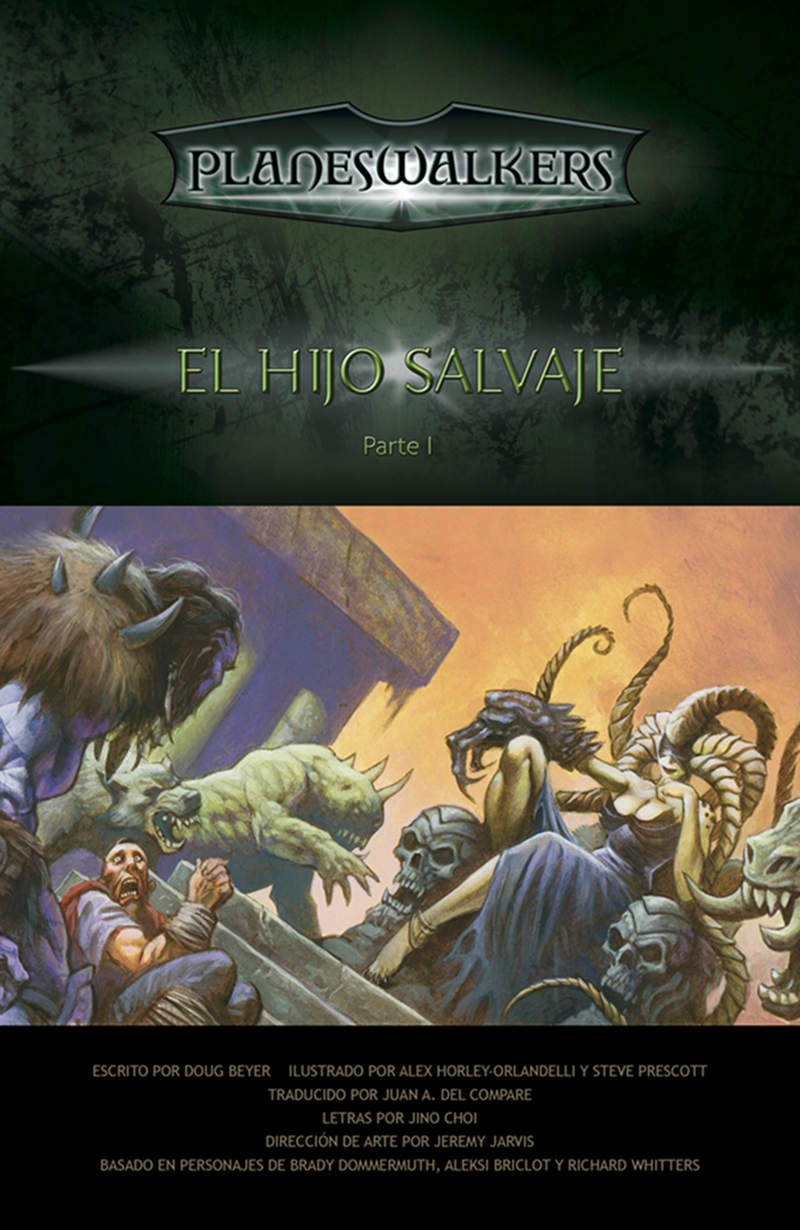 Carátula MTG Planeswalkers - El hijo salvaje.cbr