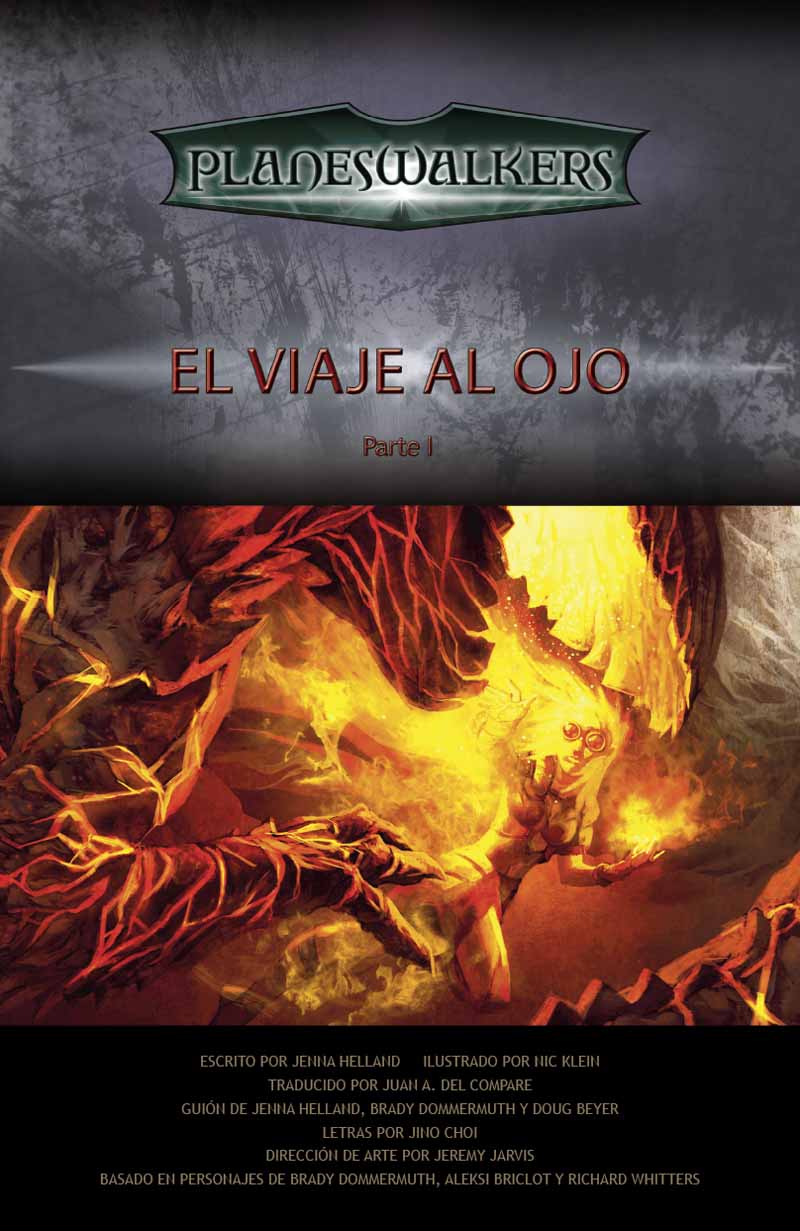 Carátula MTG Planeswalkers - El viaje al ojo.cbr