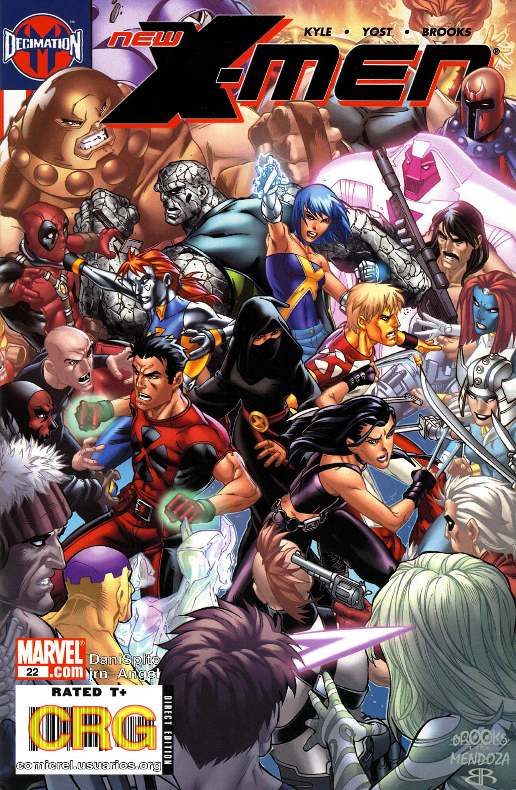 Carátula 30 New X-Men 22.cbr