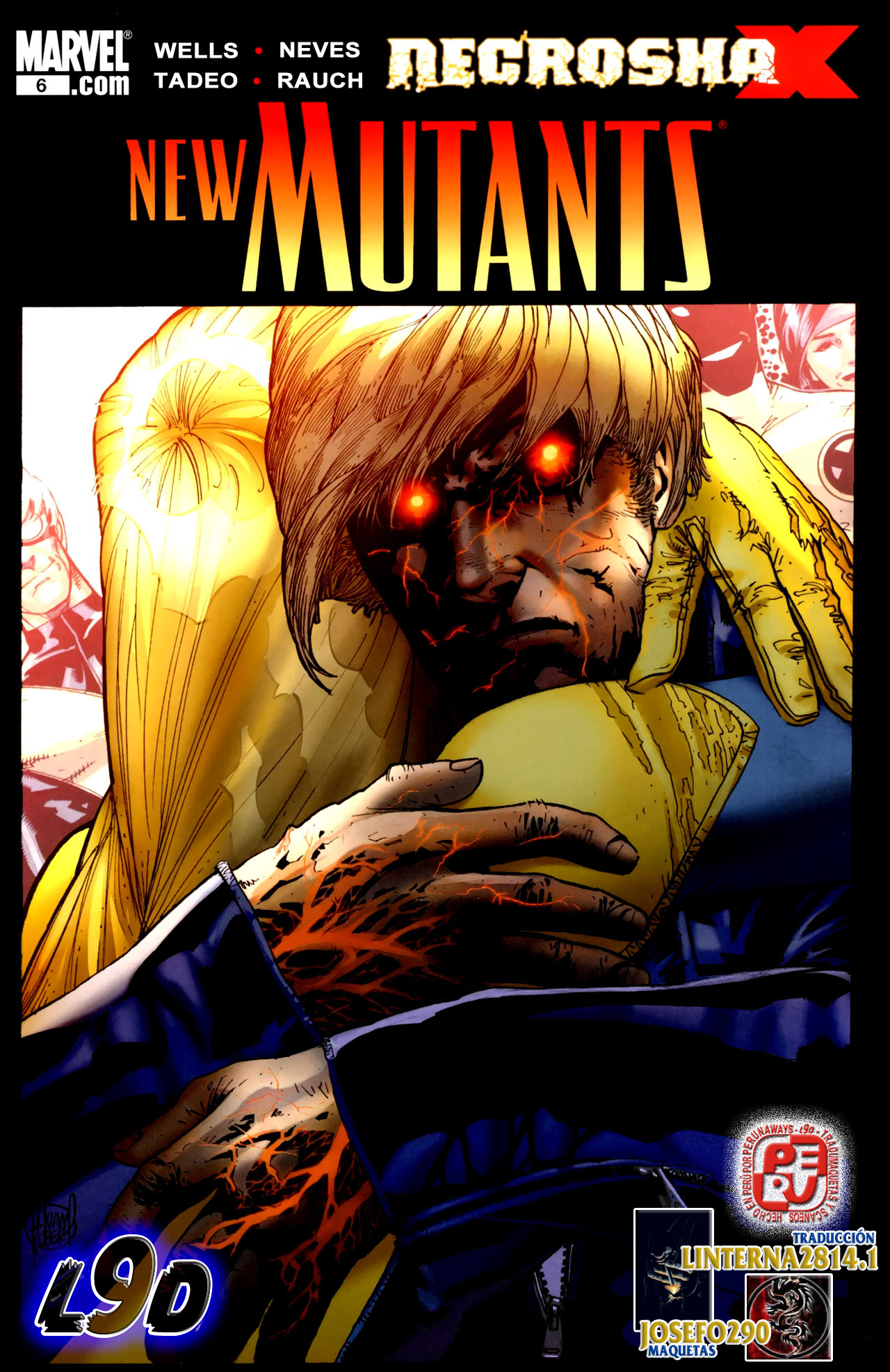 Carátula 06 New Mutants 06.cbr