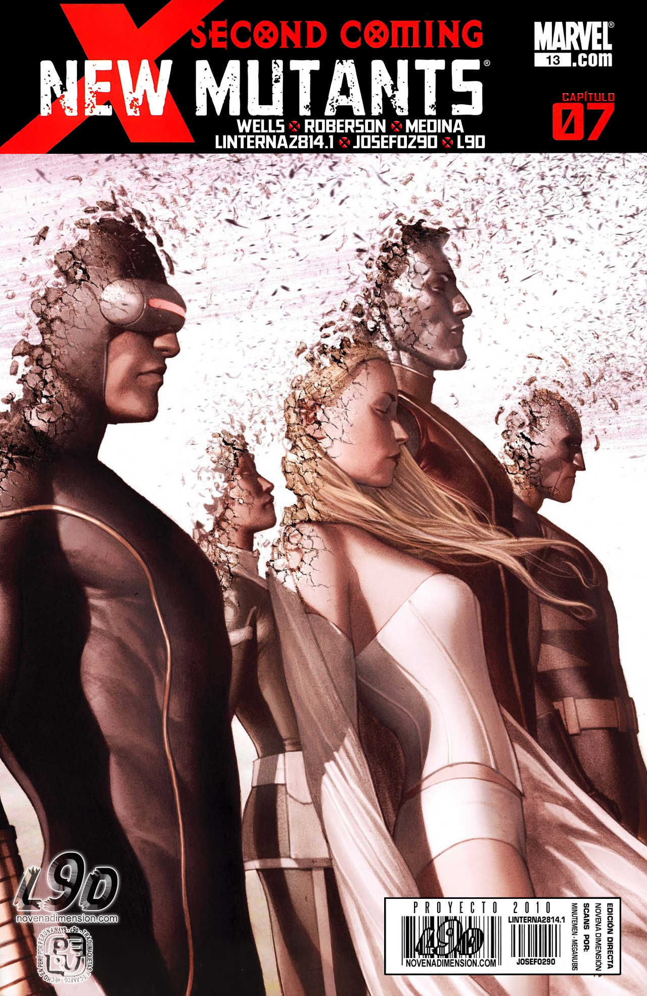 Carátula 09 New Mutants 13.cbr