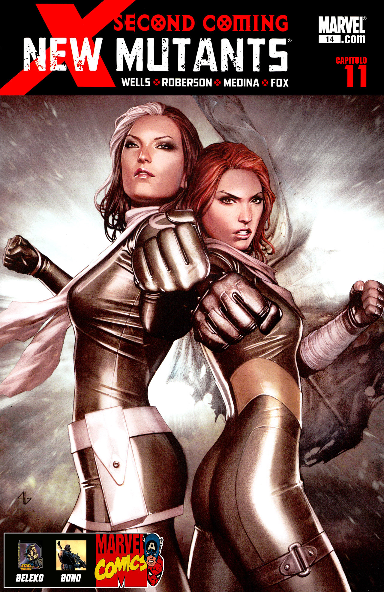 Carátula 16 New Mutants 14.cbr