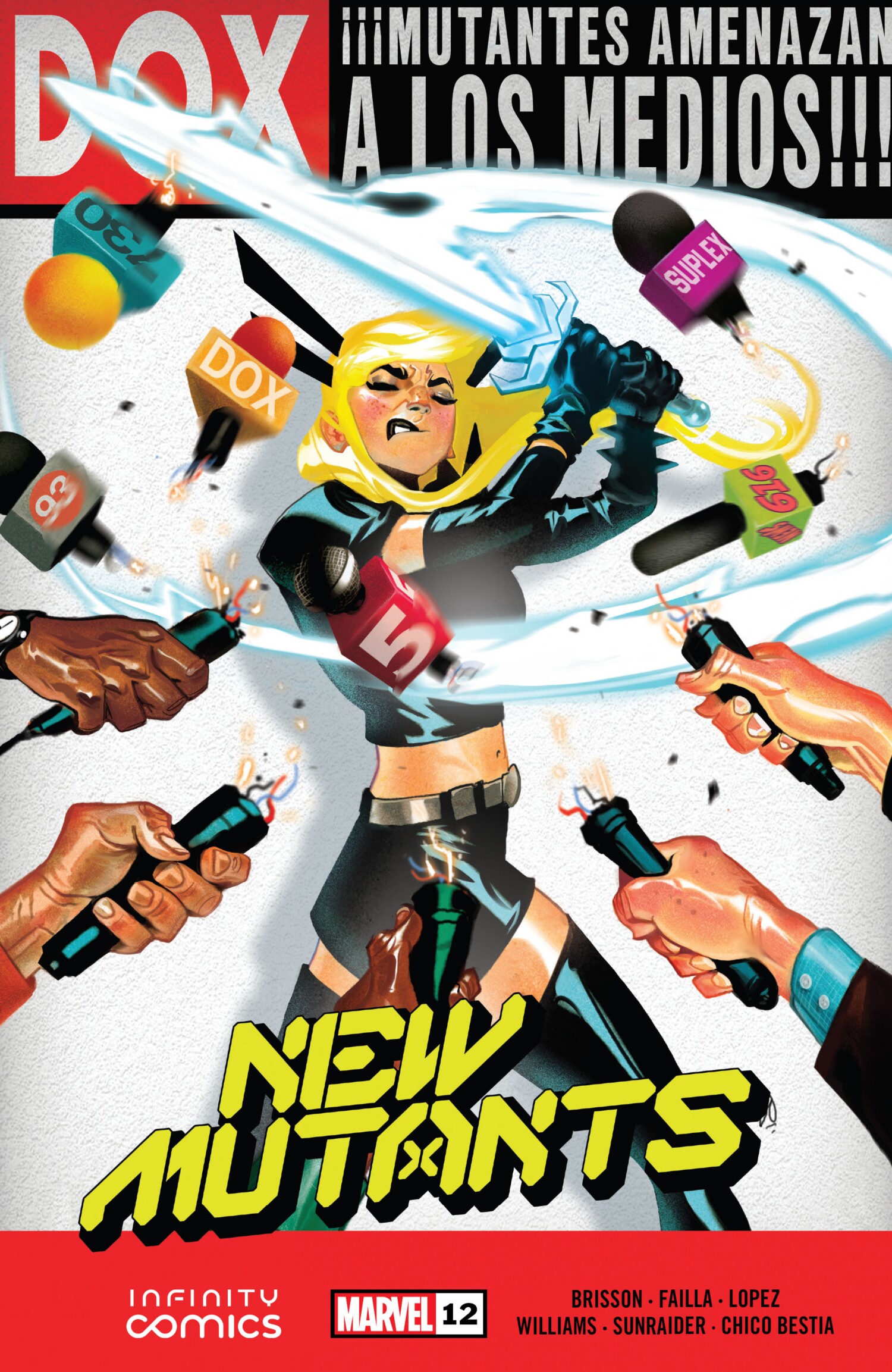 Carátula New Mutants #12.cbr
