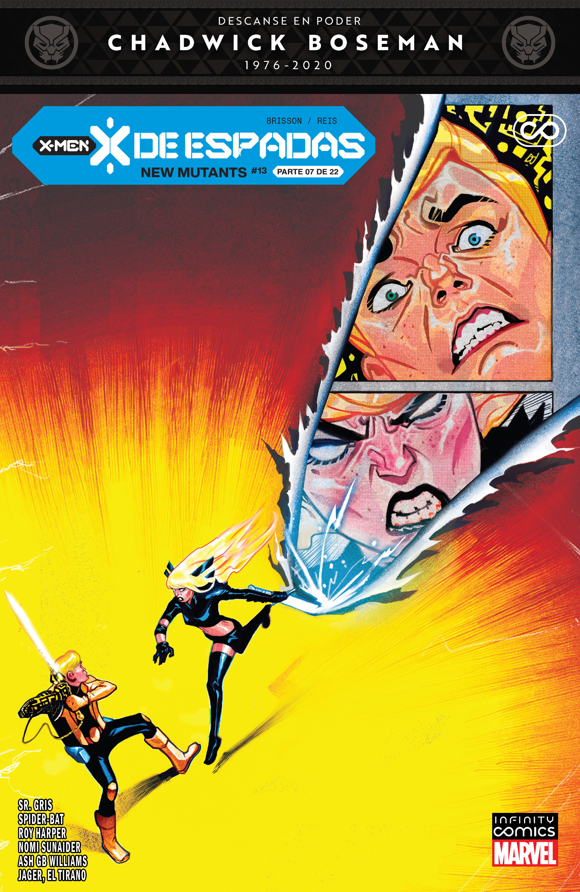 Carátula New Mutants #13.cbr
