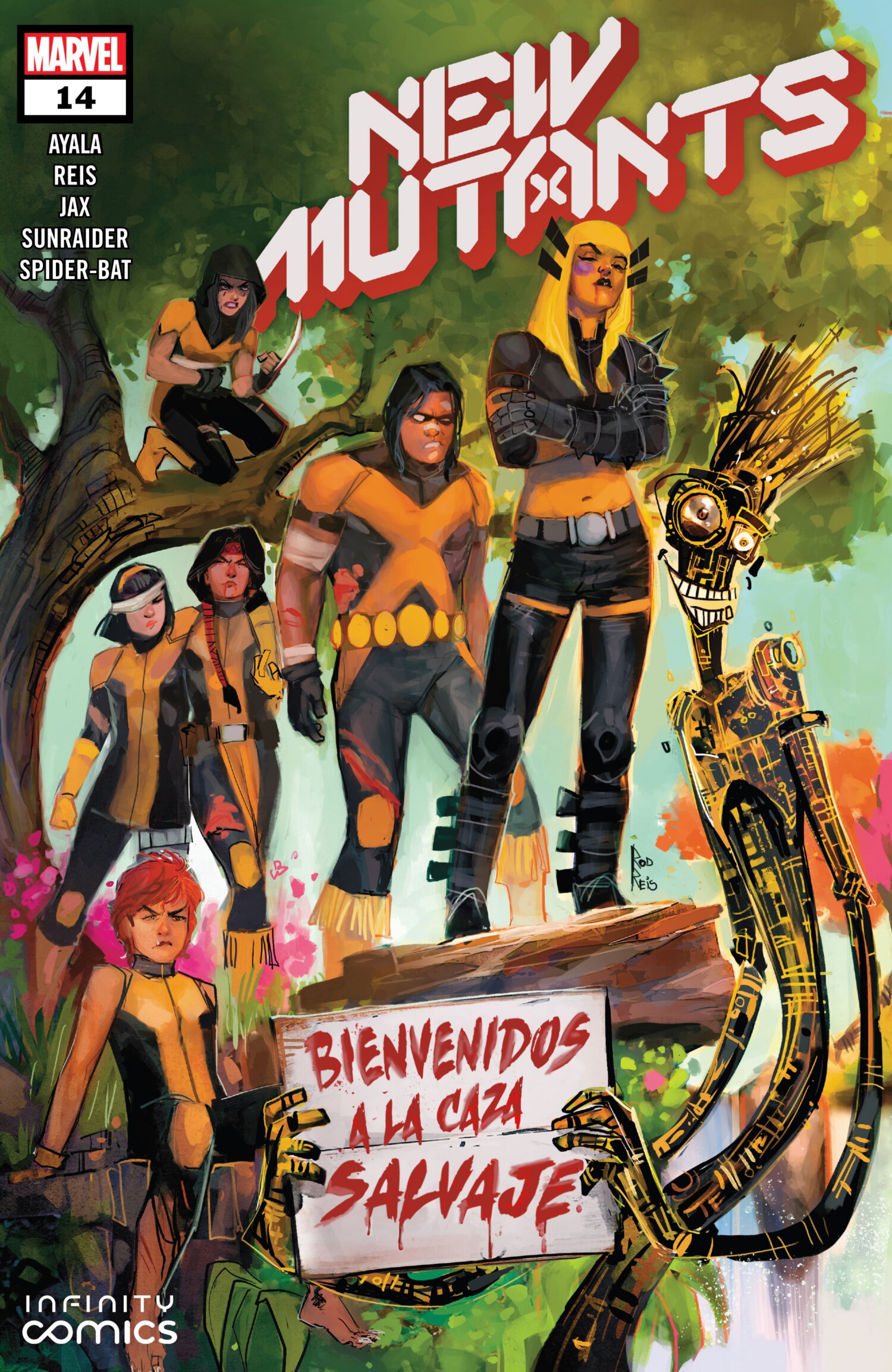 Carátula New Mutants #14.cbr