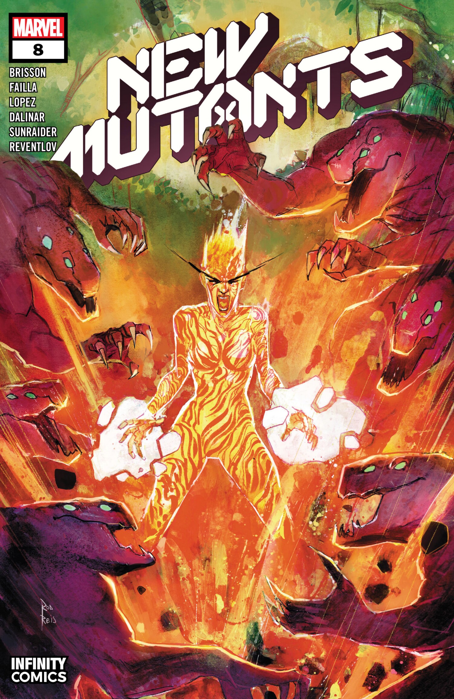 Carátula New Mutants #8.cbr