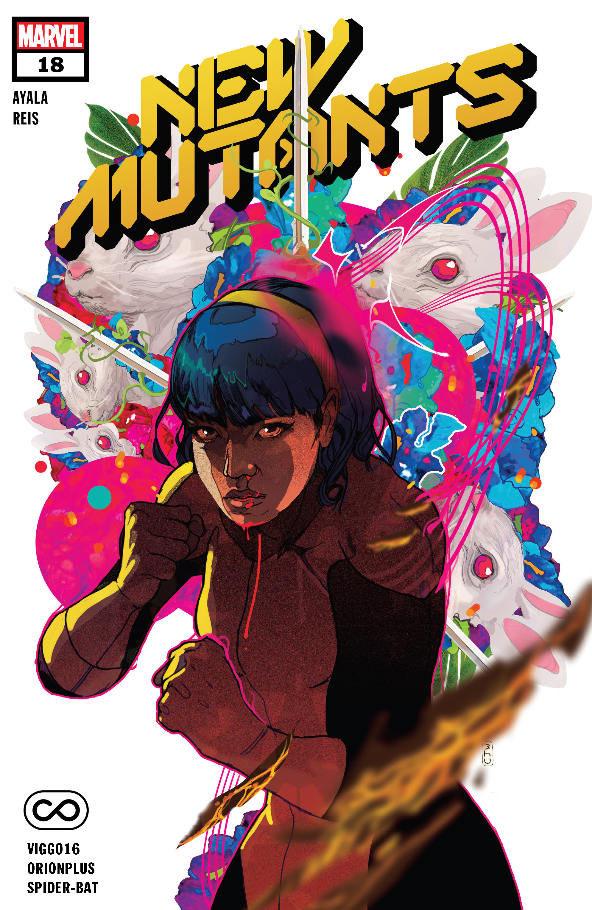 Carátula New Mutants 018.cbr