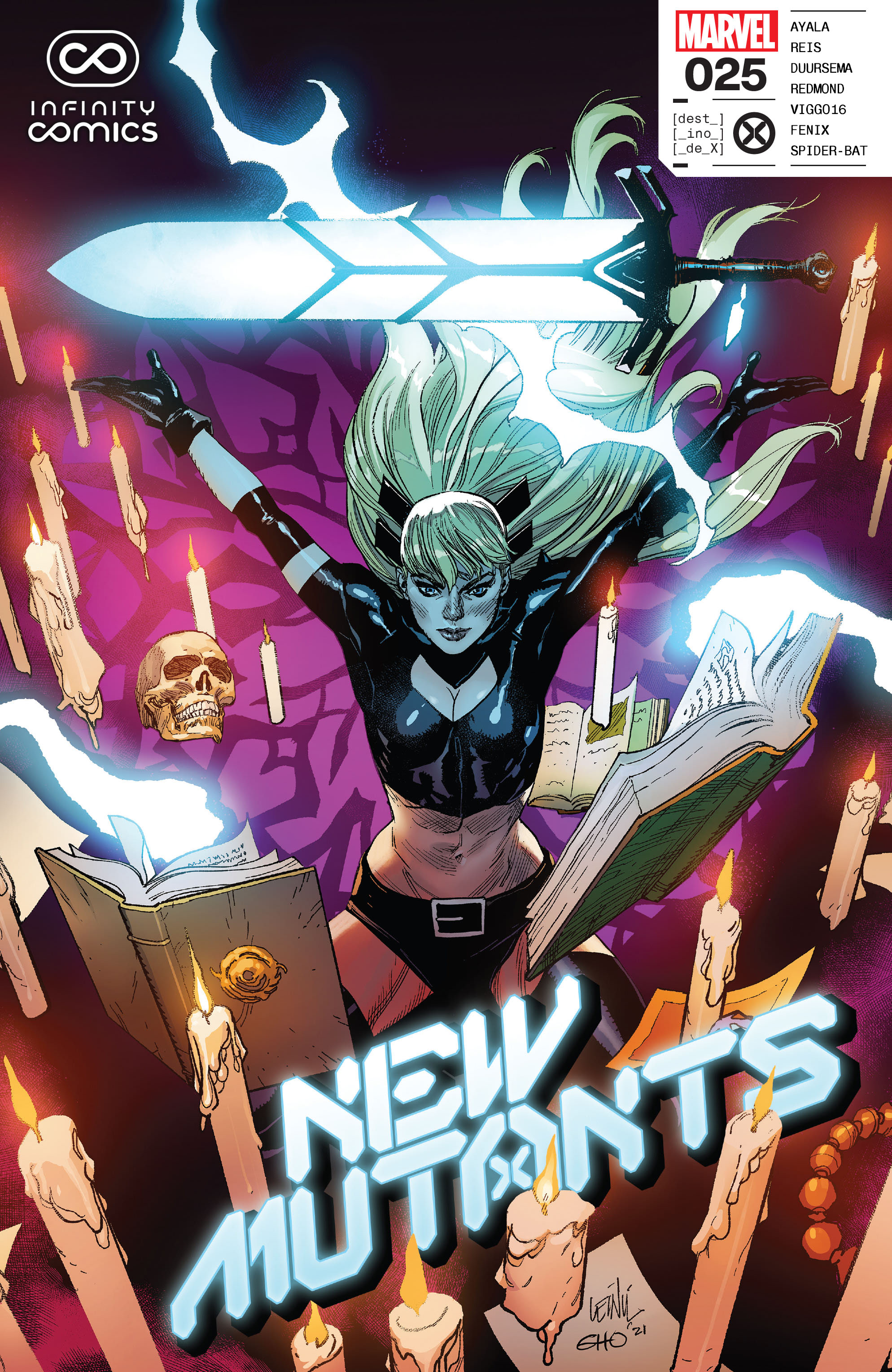 Carátula New Mutants 025.cbr