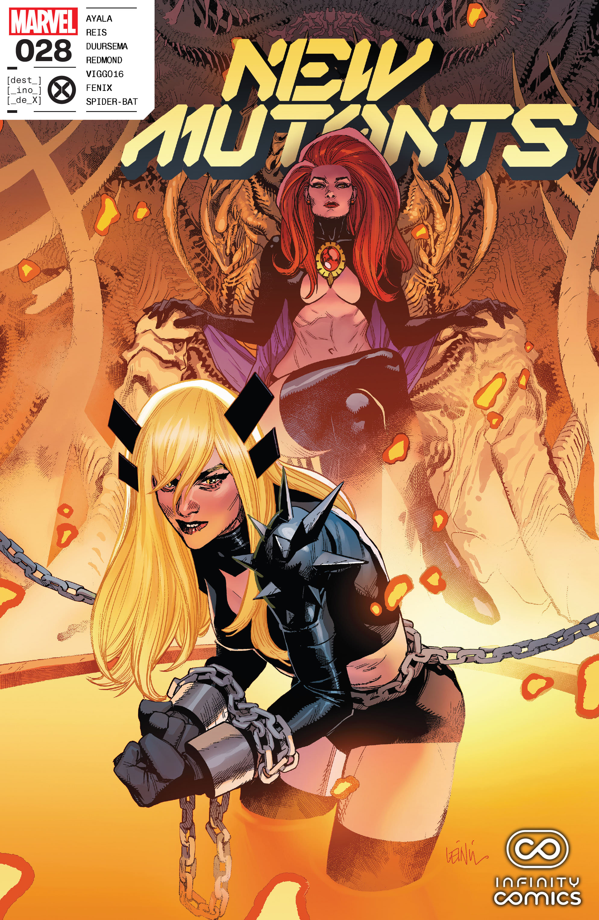Carátula New Mutants 028.cbr
