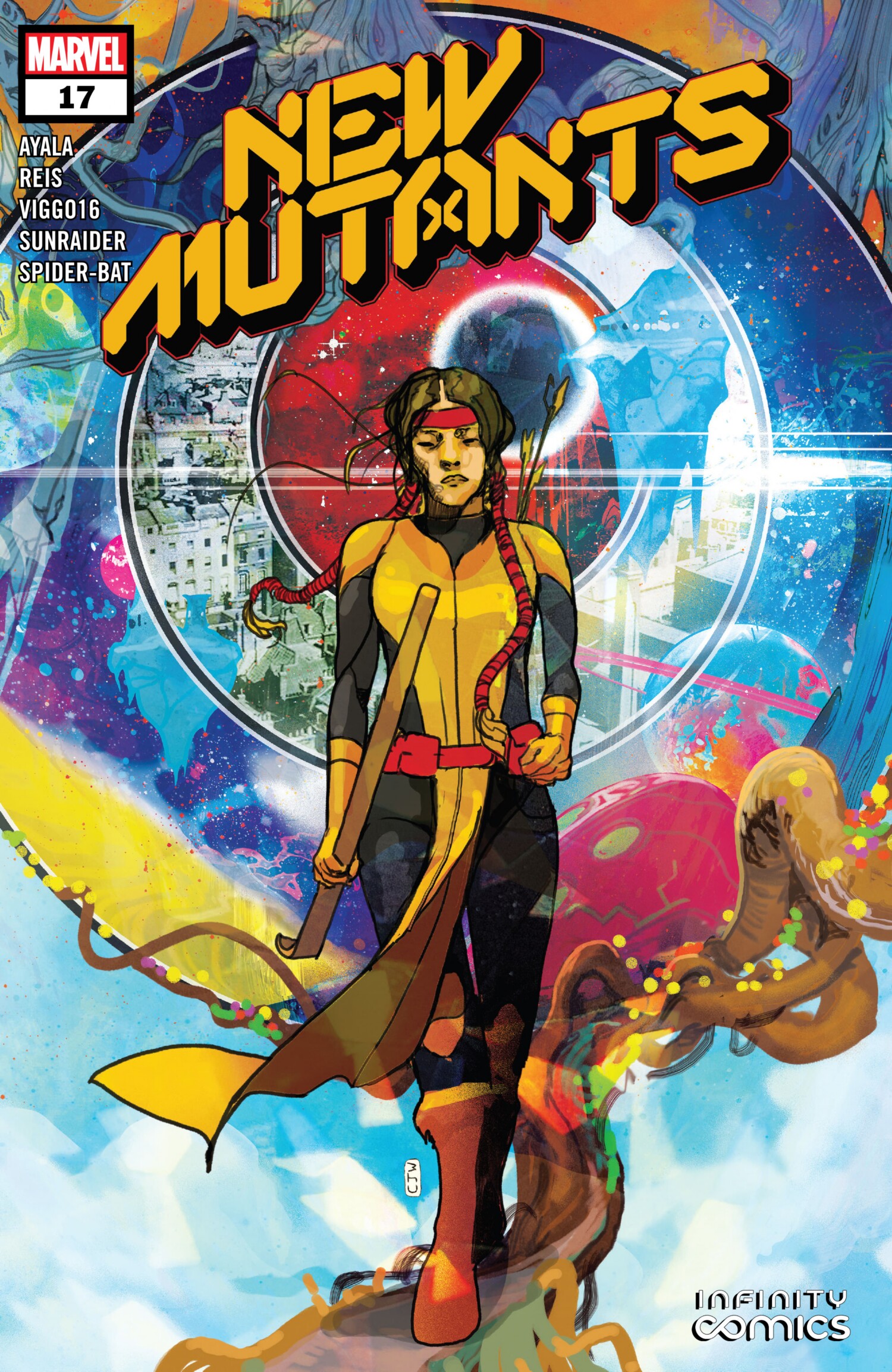 Carátula New Mutants 17.cbr