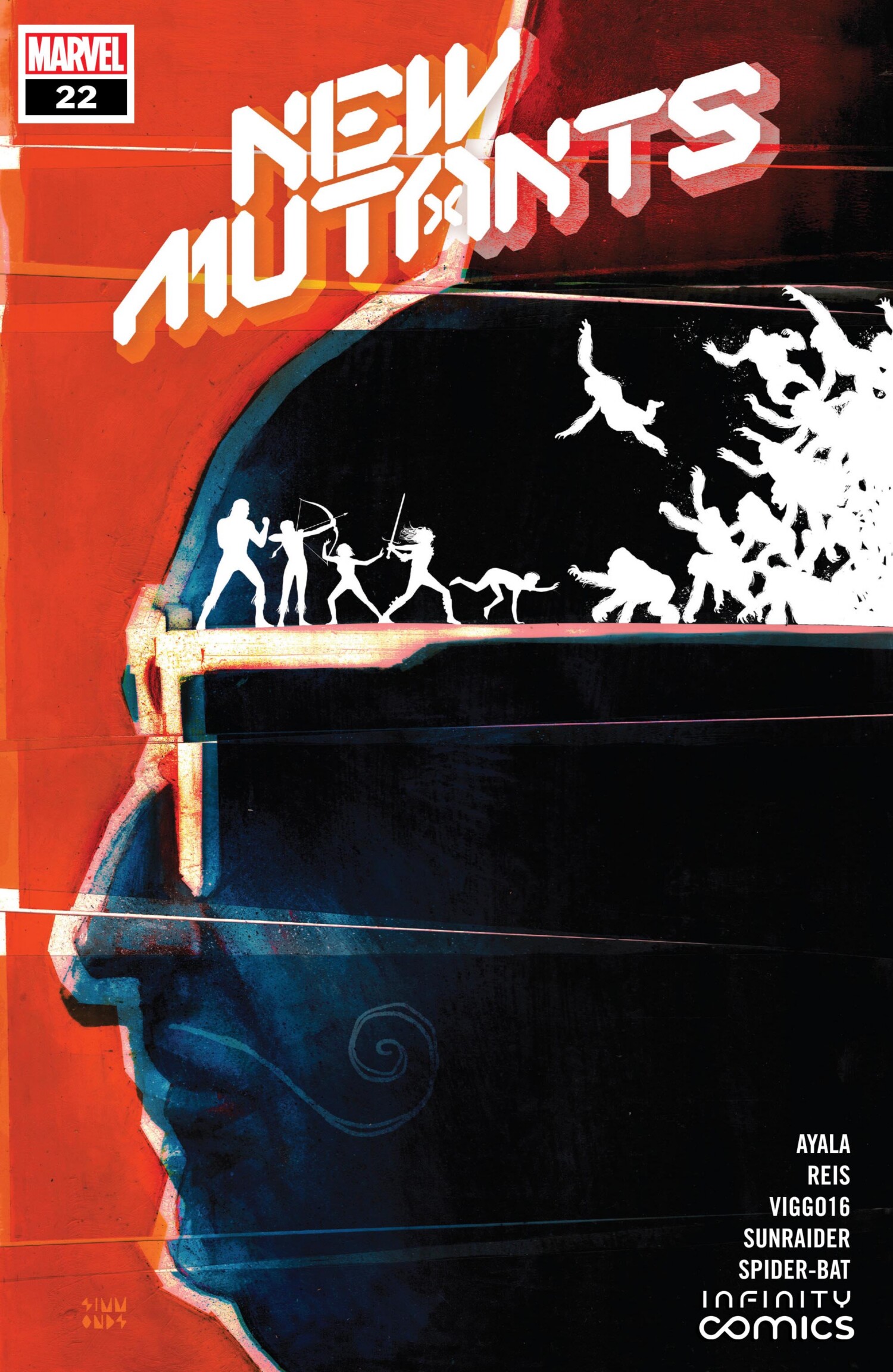 Carátula New Mutants 22.cbr