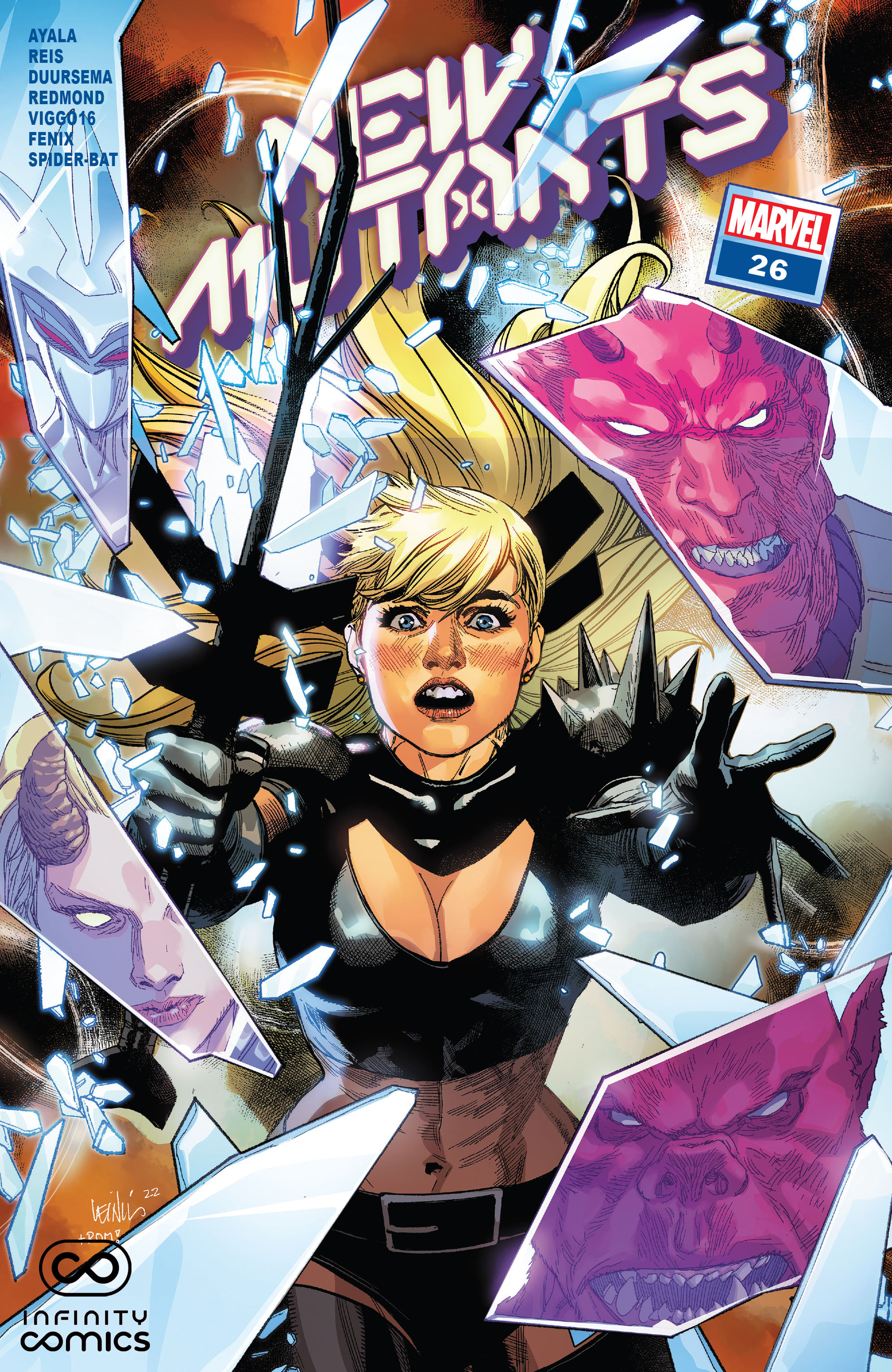Carátula New Mutants 26.cbr