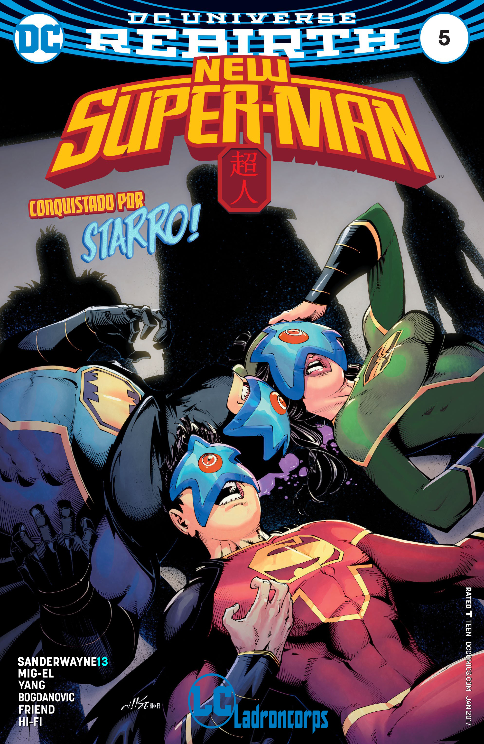 Carátula New Super-Man Vol. 1 005.cbr