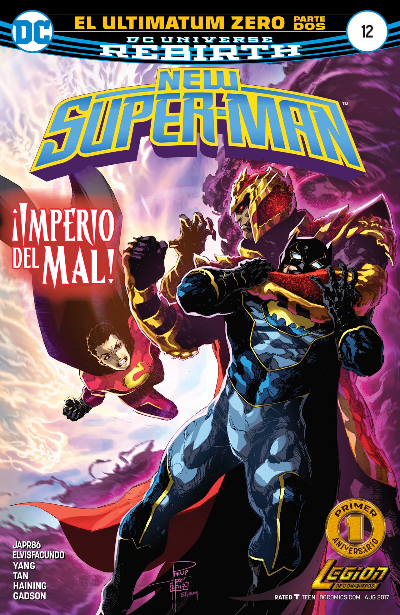 Carátula New Super-Man Vol. 1 012.cbr