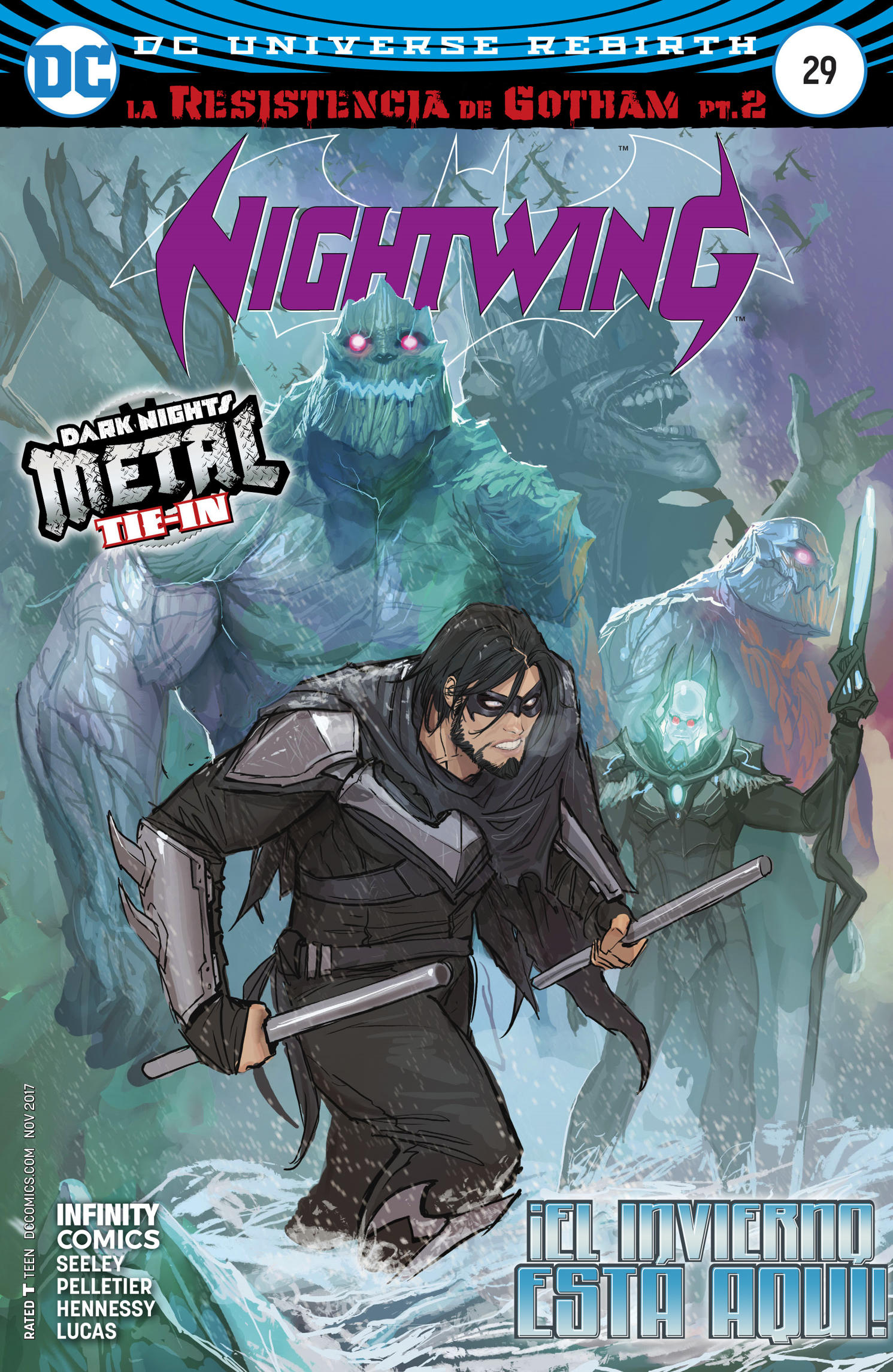 Carátula 13. Nightwing Vol.4 #29.cbr