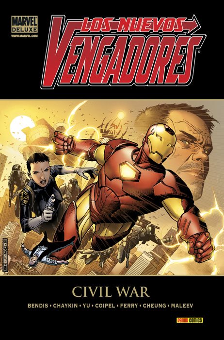 Carátula 034. Nuevos Vengadores 5 - Civil War.cbr