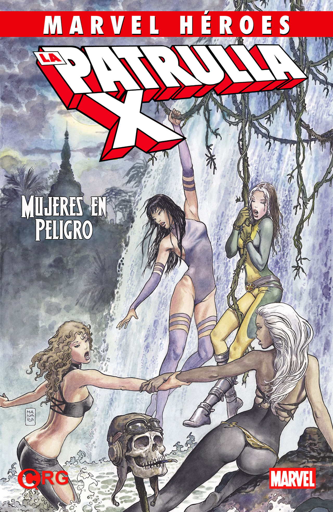 Carátula LA PATRULLA X - Mujeres en Peligro.cbr