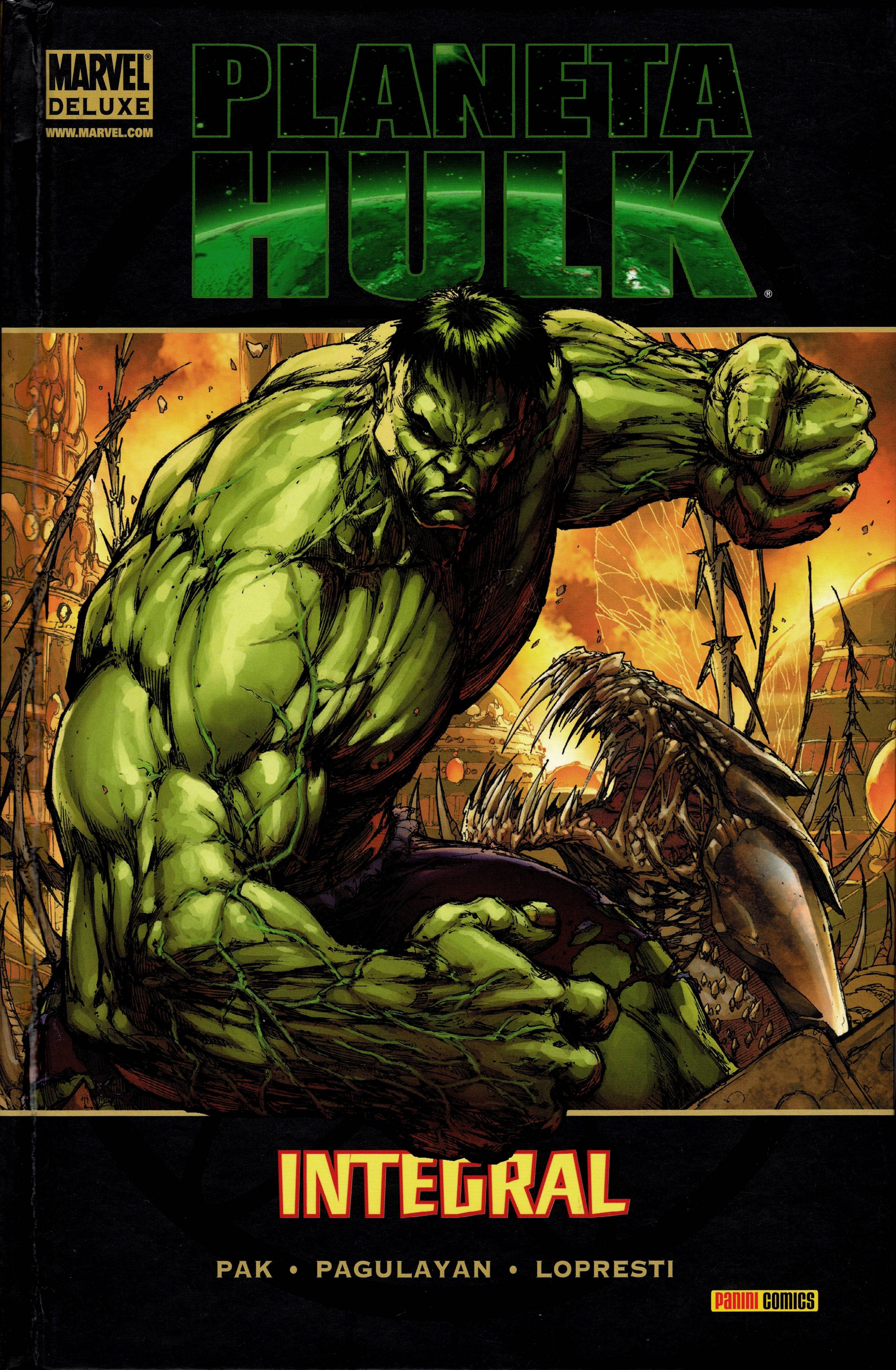Carátula 031. Planet Hulk - Integral.cbr