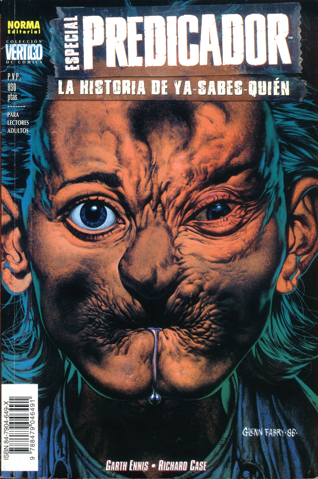 Carátula Predicador - La historia de yasabesquien.cbr
