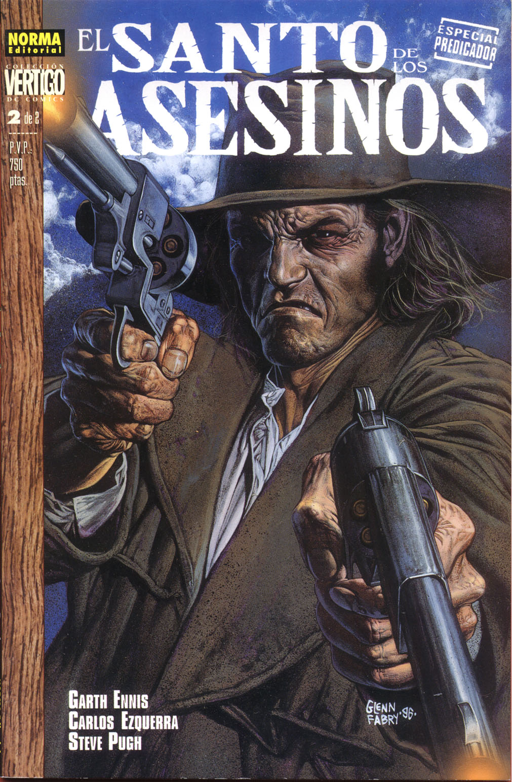 Carátula Predicador - El santo de los asesino  2.cbr