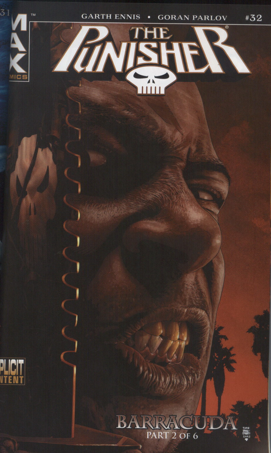 Carátula Punisher Vol.7 #32.cbr