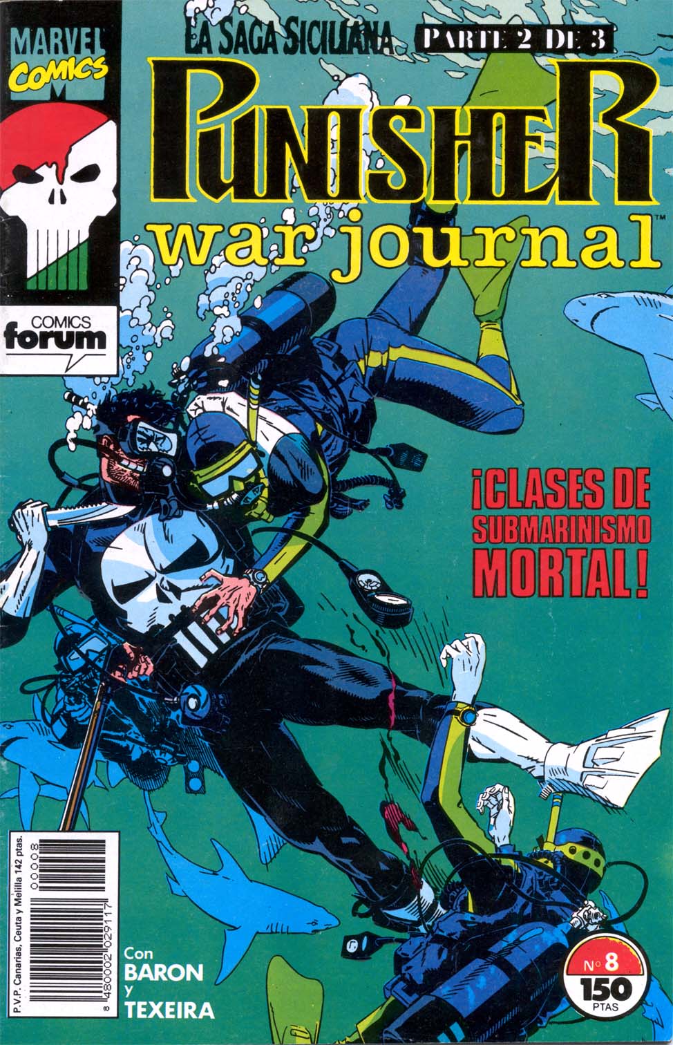 Carátula Punisher War Journal 08.cbr