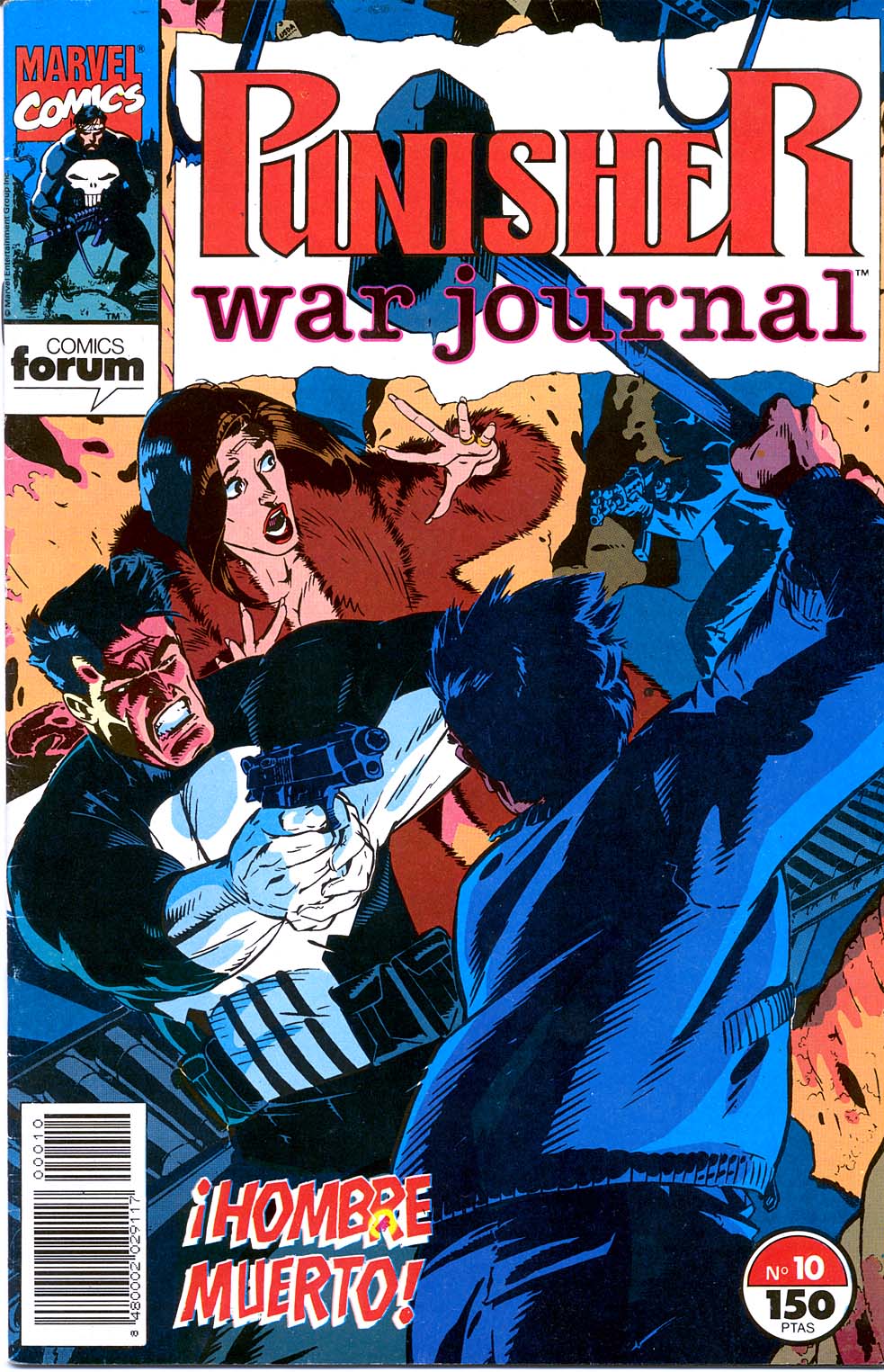 Carátula Punisher War Journal 10.cbr