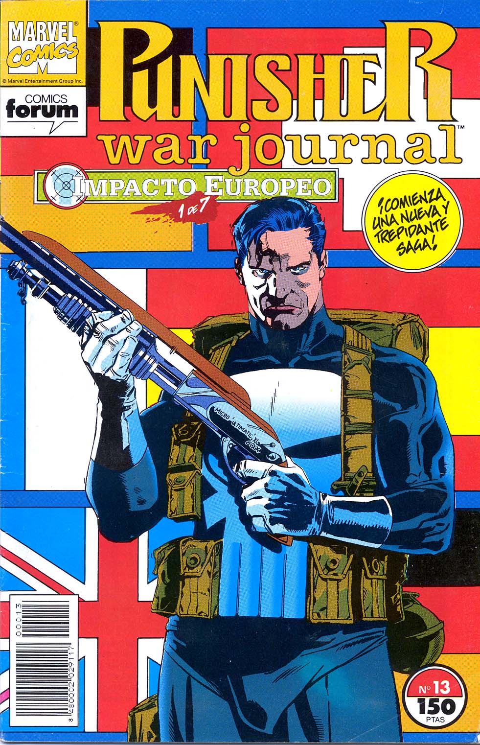 Carátula Punisher War Journal 13.cbr