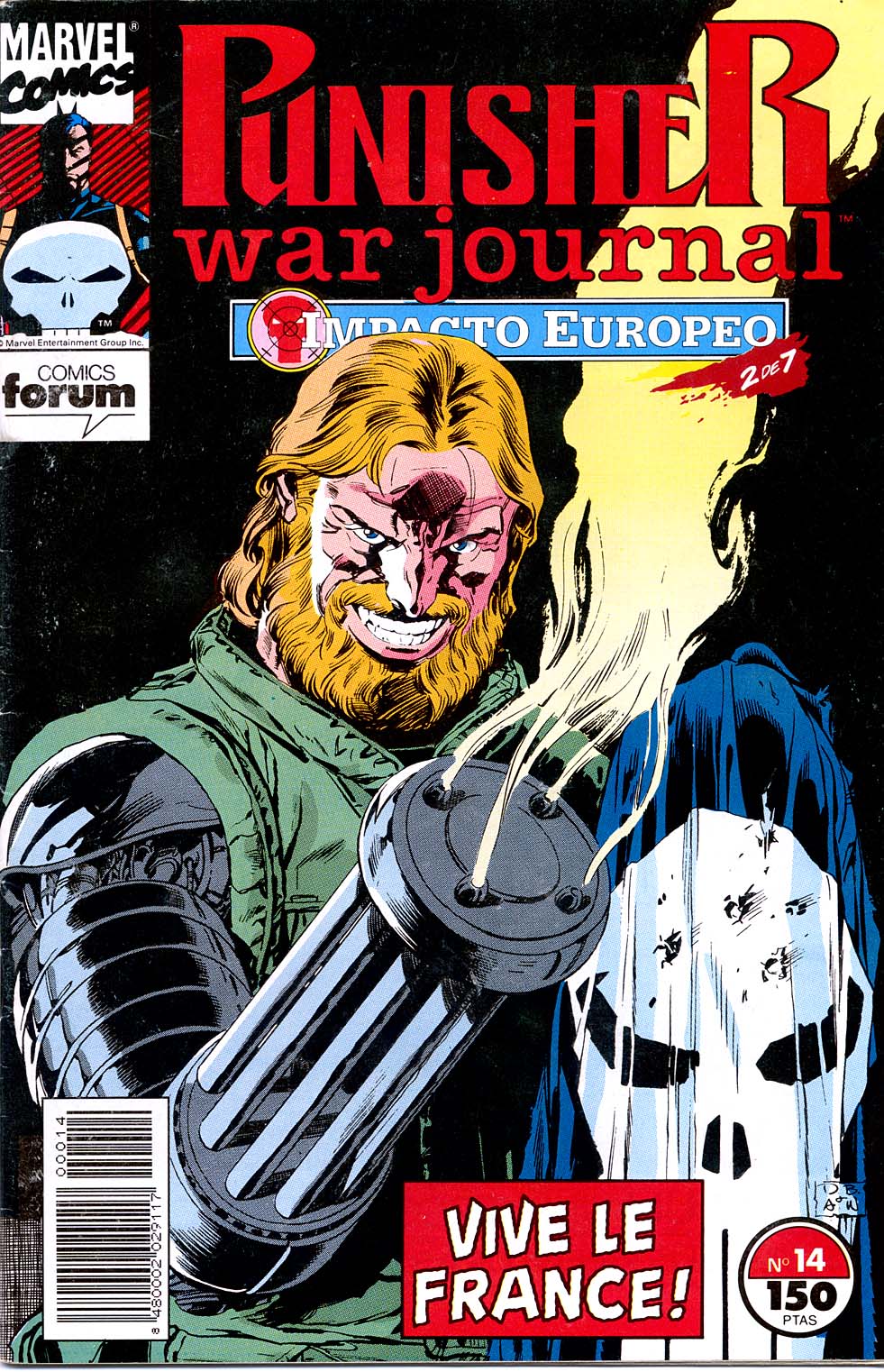 Carátula Punisher War Journal 14.cbr