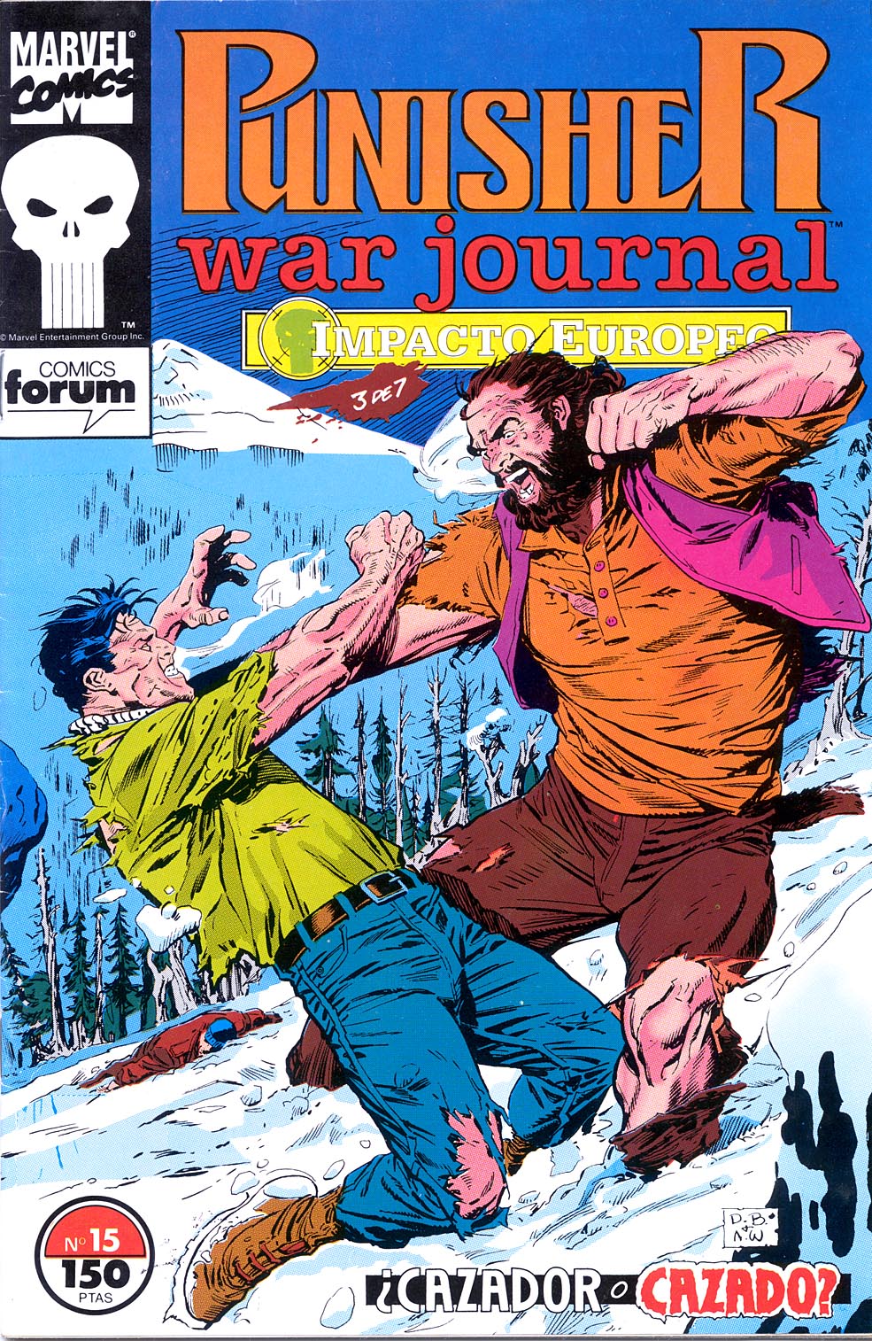 Carátula Punisher War Journal 15.cbr