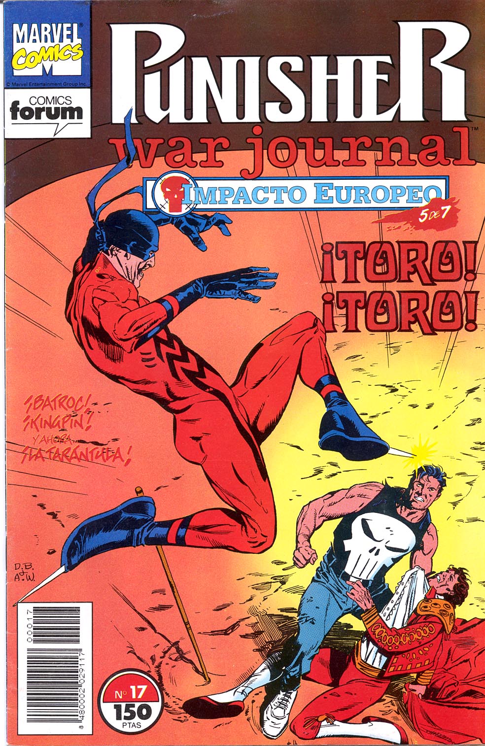 Carátula Punisher War Journal 17.cbr