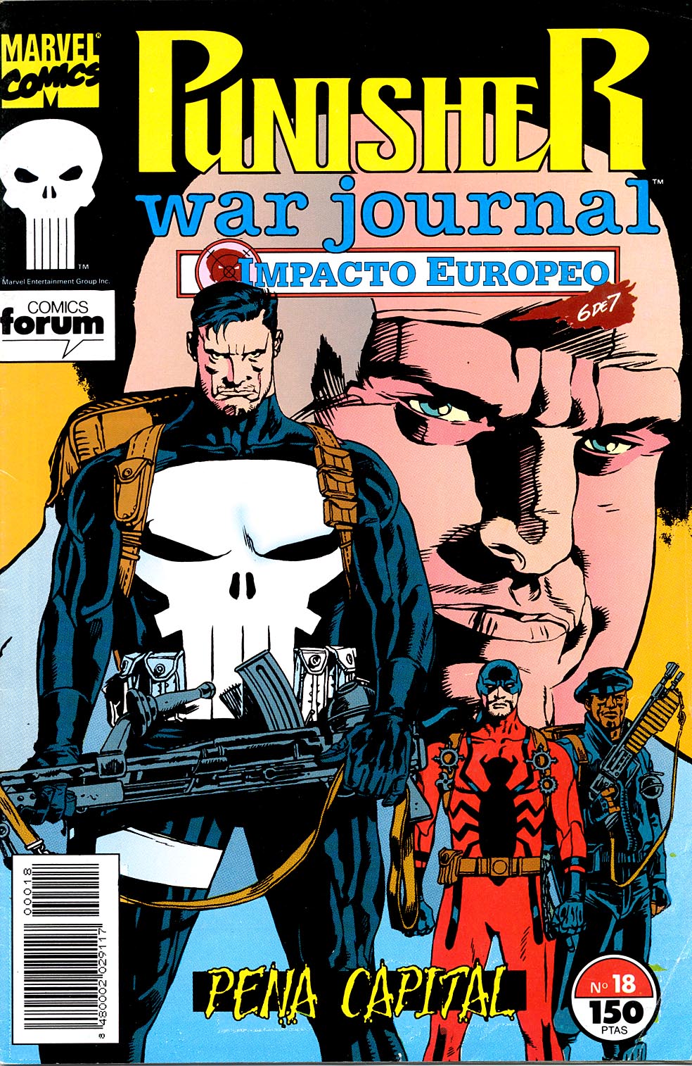 Carátula Punisher War Journal 18.cbr