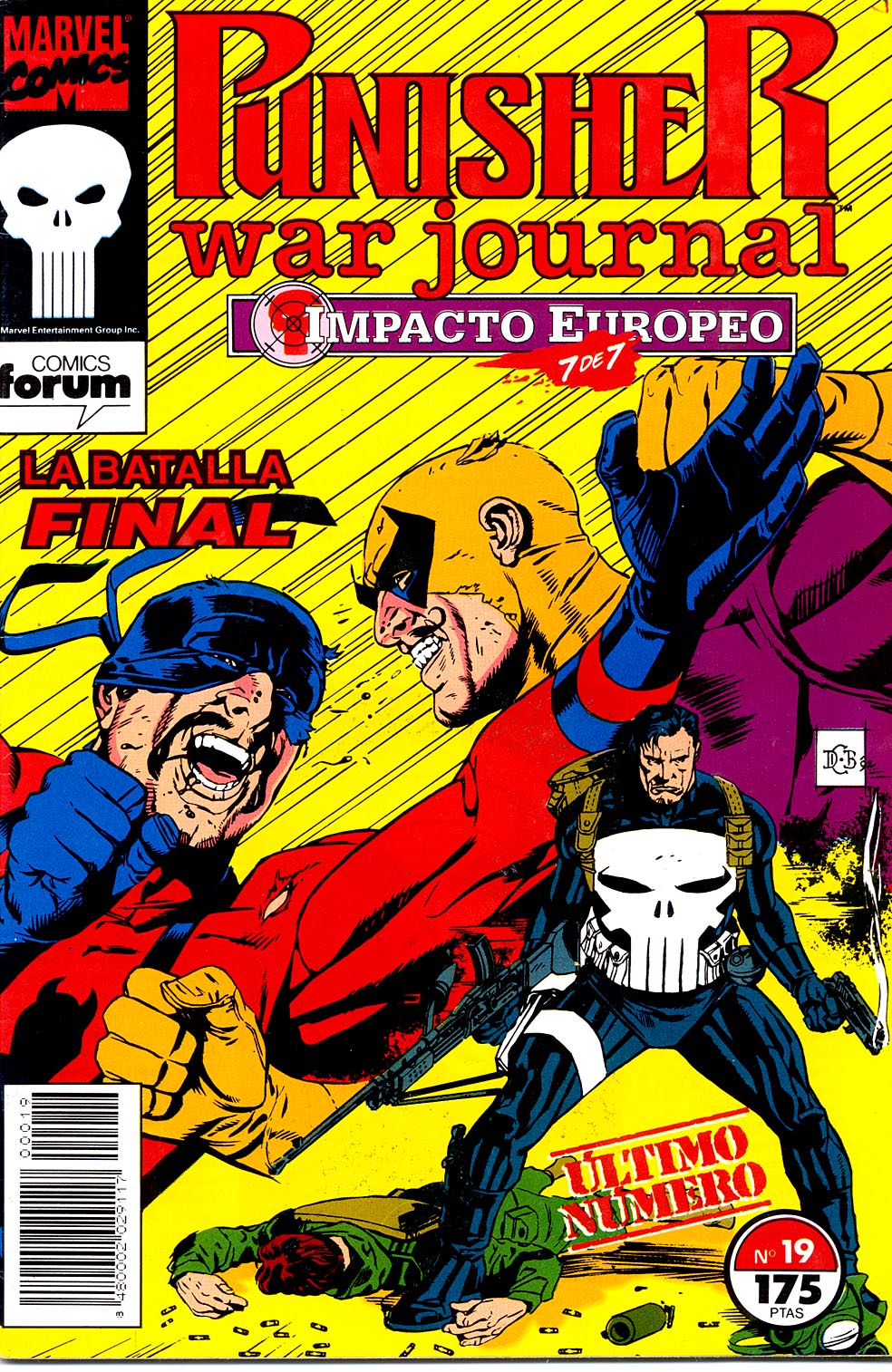 Carátula Punisher War Journal 19.cbr