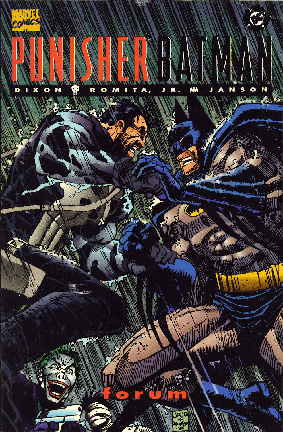 Carátula Punisher-Batman Deadly Knights MARVEL & DC UNIDOS.cbr