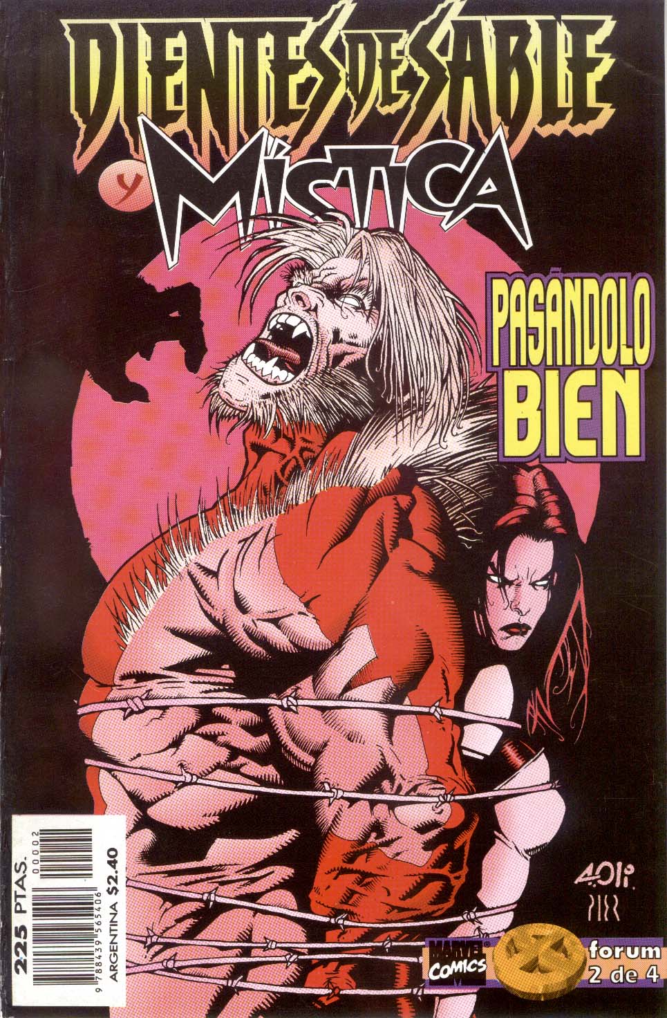 Carátula Sabretooth and Mystique #02 [HijosDeMalebolgia].cbr