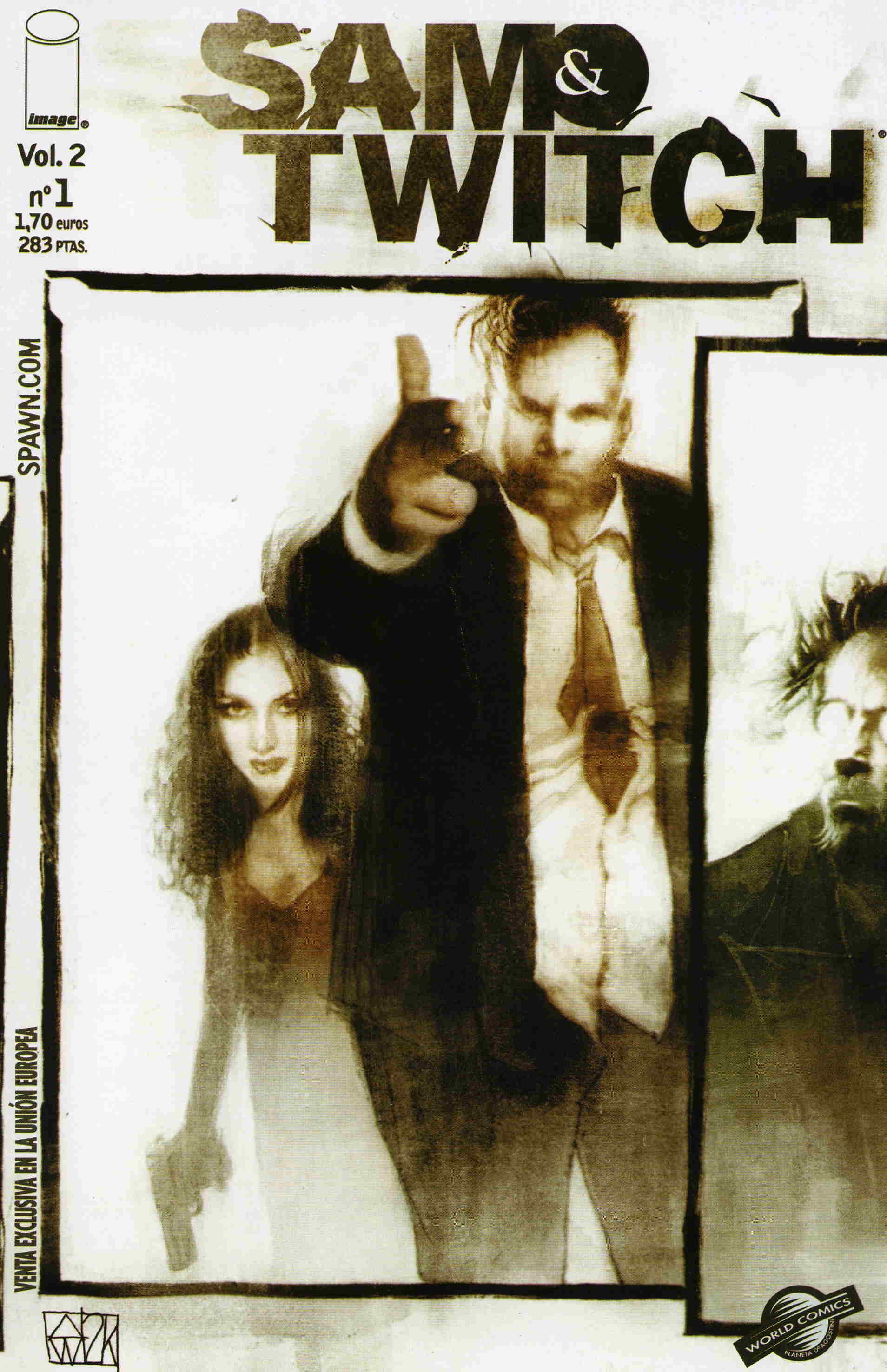 Carátula Sam Y Twitch Vol2 Nº 01.cbr