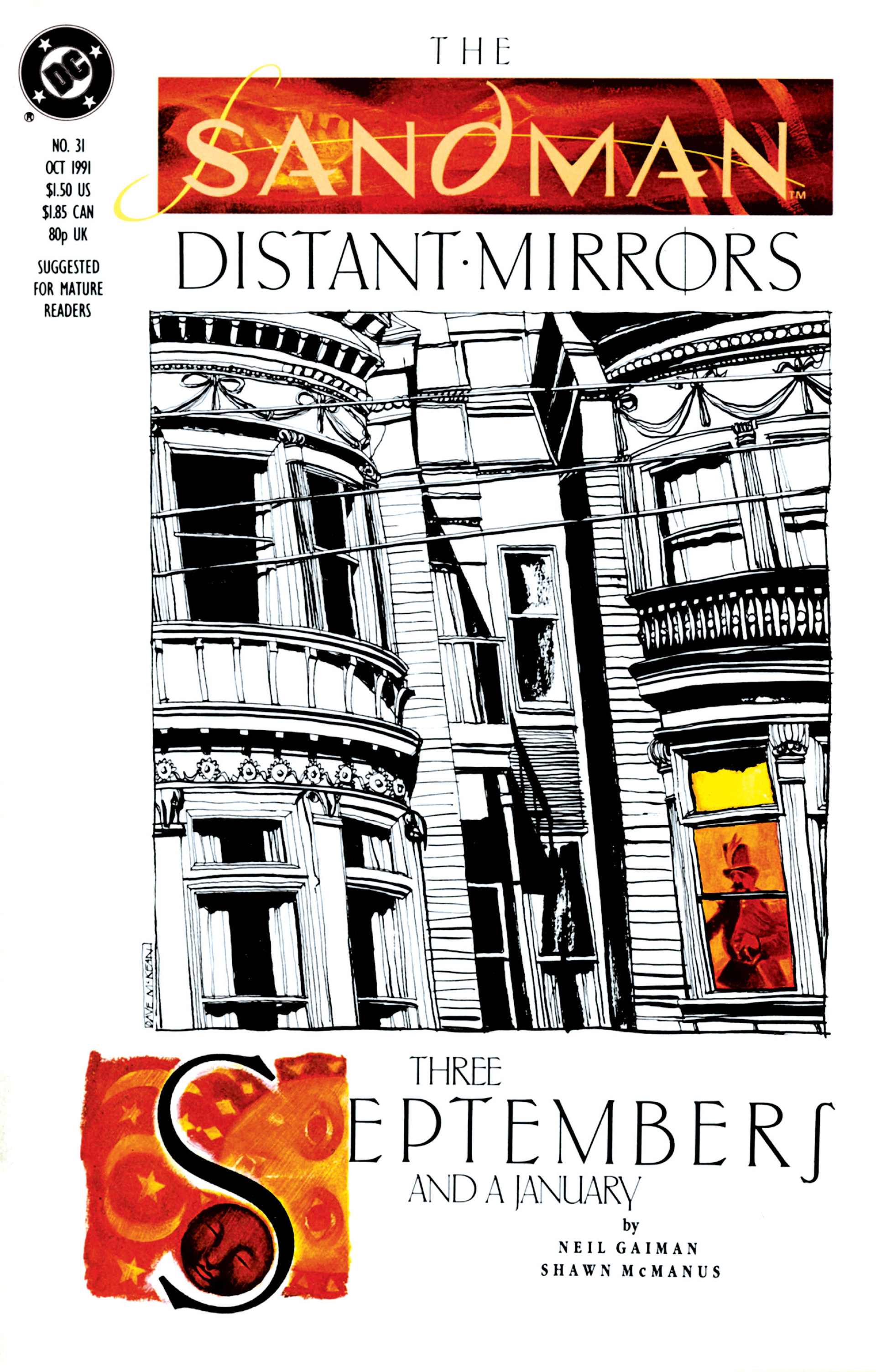 Carátula The Sandman 31 Espejos Distantes 3.cbr