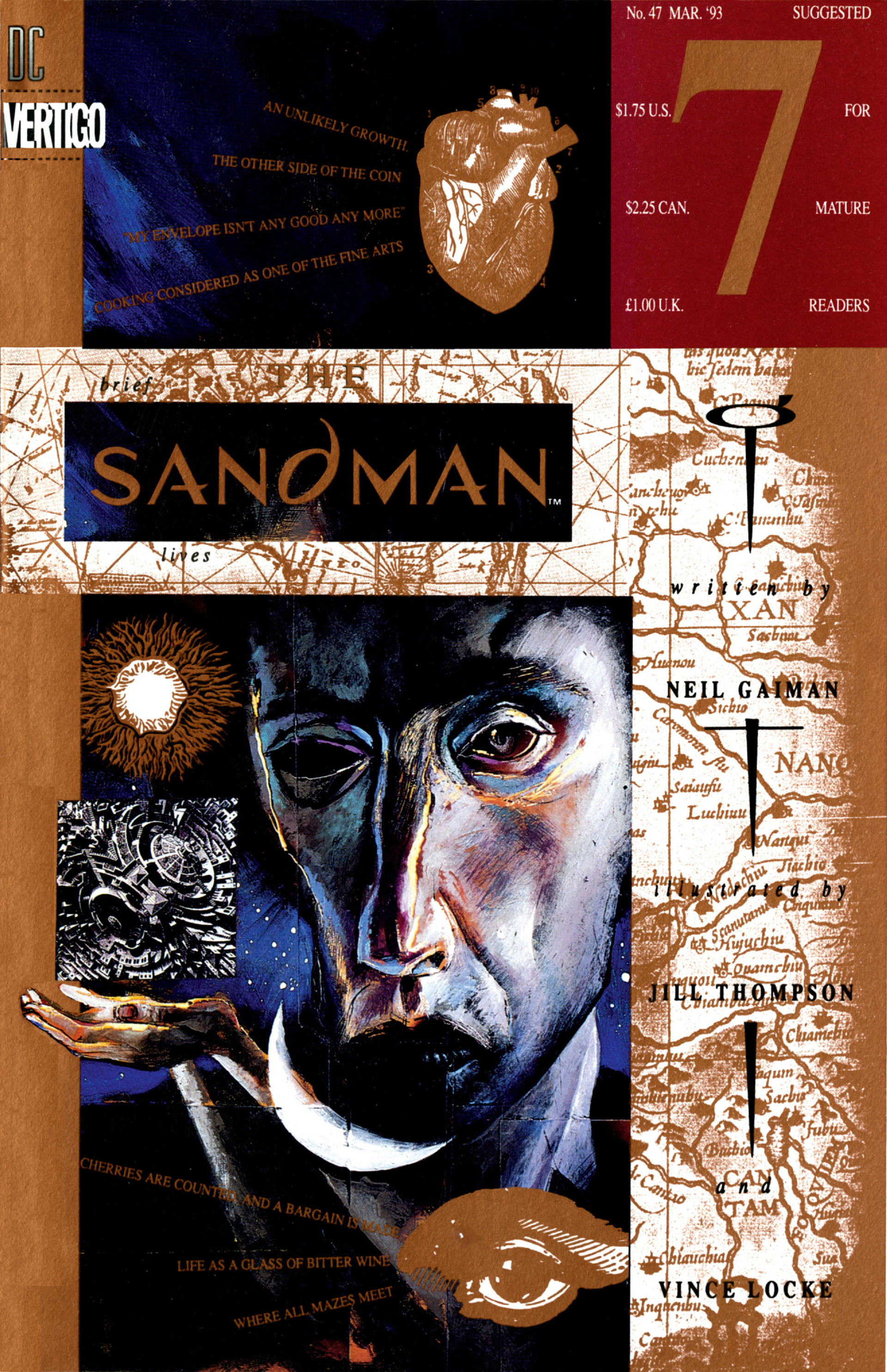 Carátula The Sandman 47 Vidas breves 7.cbr