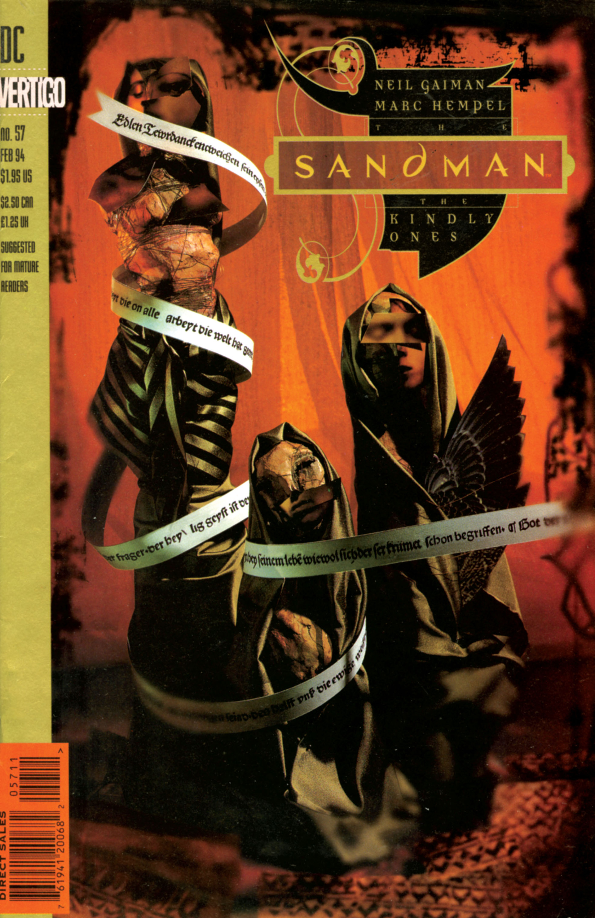 Carátula The Sandman 57 Las Benevolas 1.cbr