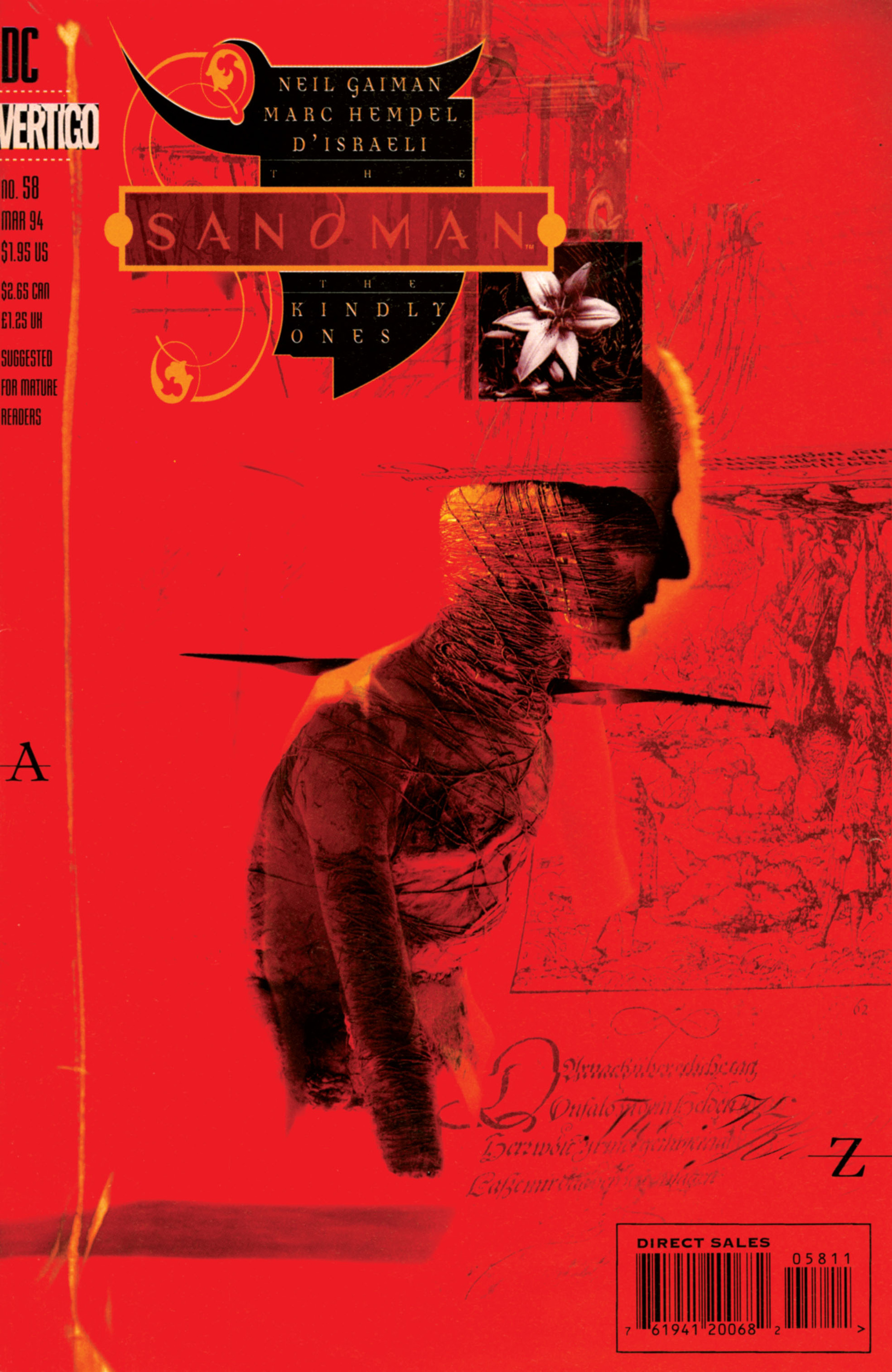 Carátula The Sandman 58 Las Benevolas 2.cbr