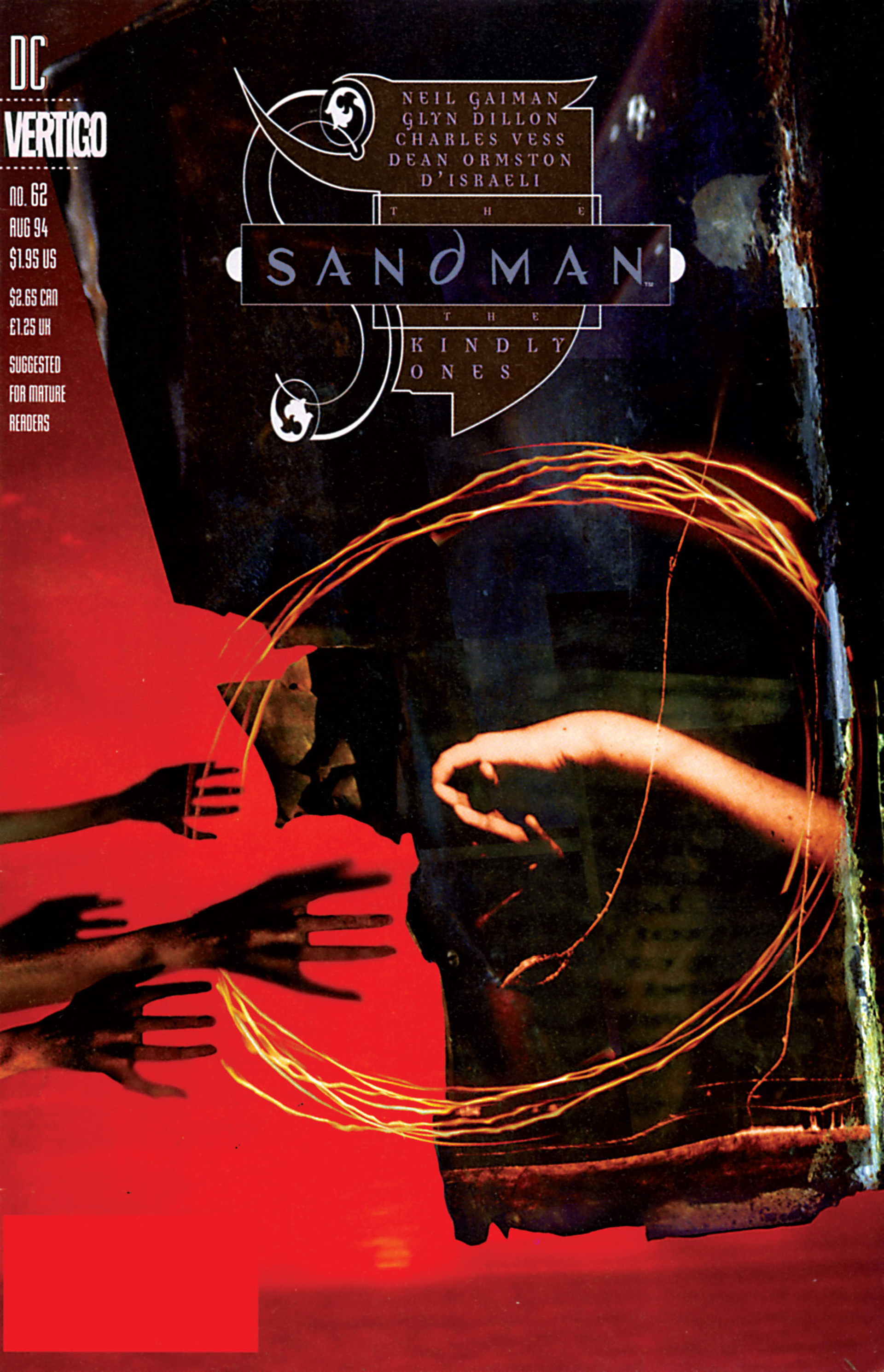 Carátula The Sandman 62 Las Benevolas 6.cbr