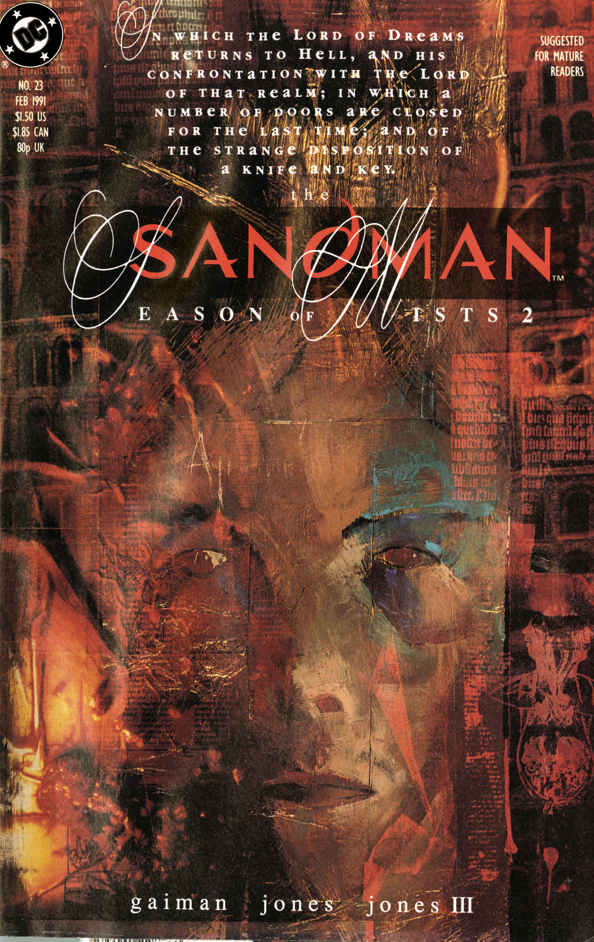 Carátula The Sandman 23 Estacion de nieblas 2.cbr