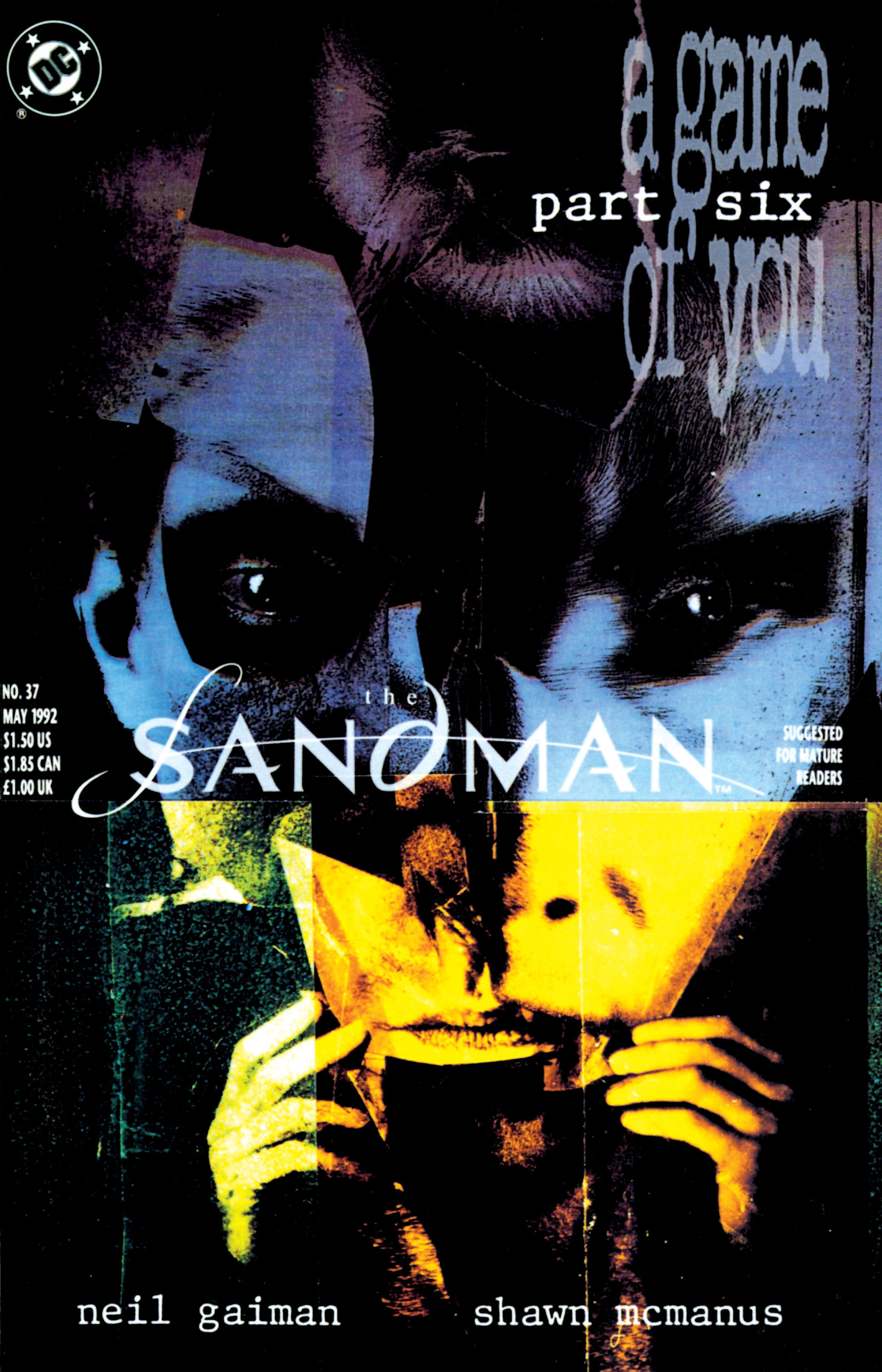 Carátula The Sandman 37 Juego a ser tu Capitulo 6.cbr