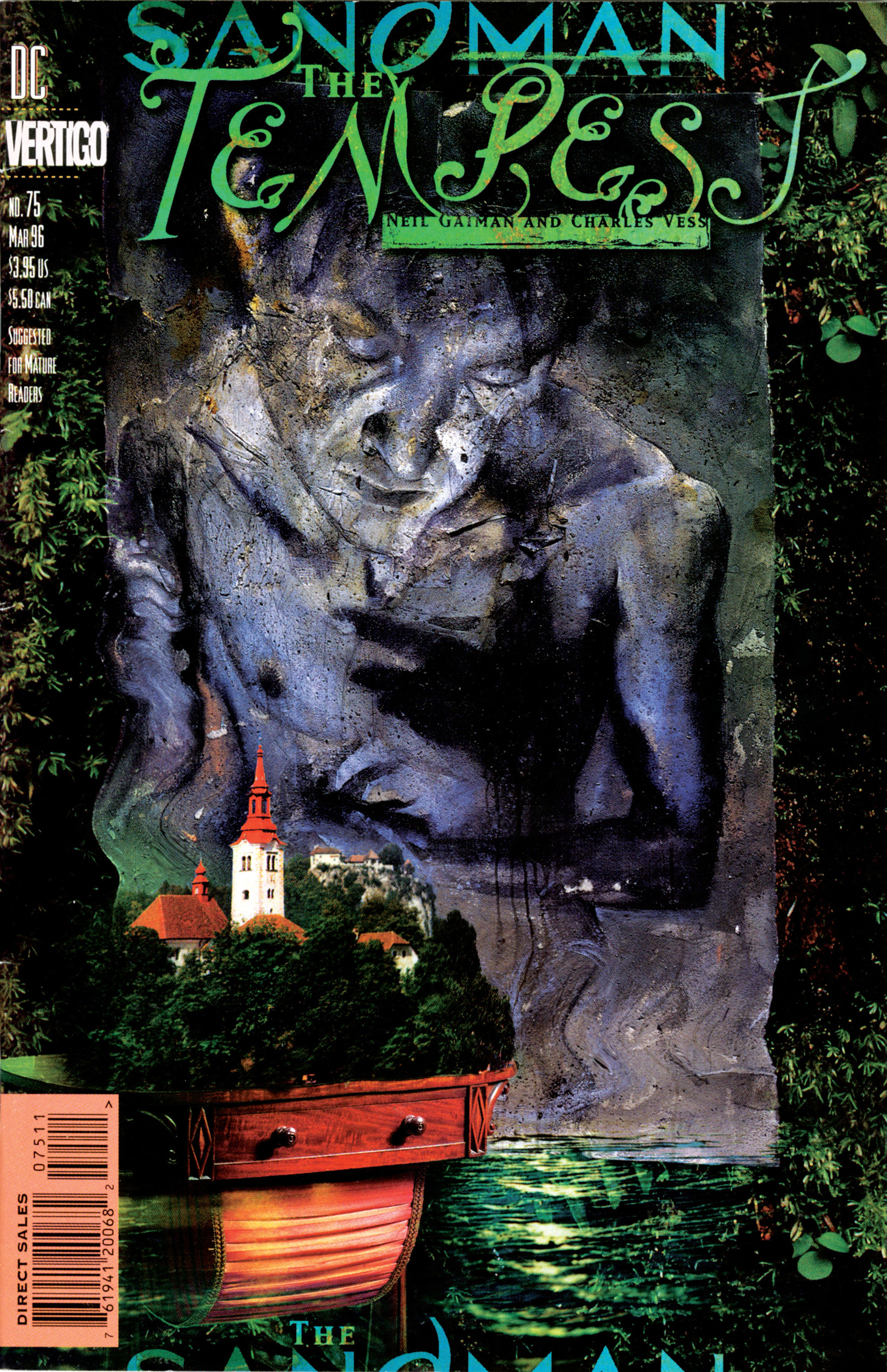 Carátula The Sandman 75 El velatorio 6.cbr