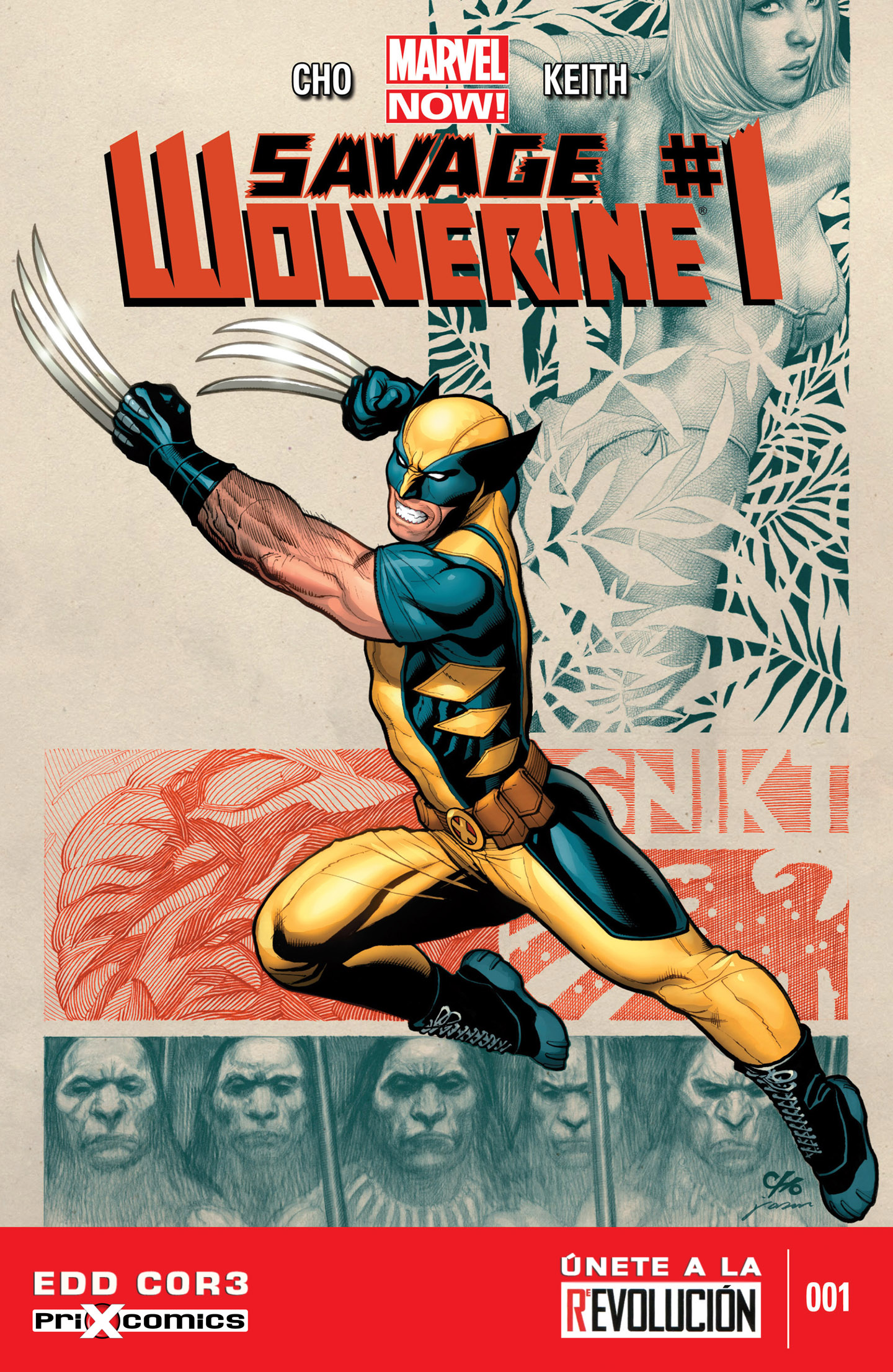 Carátula Savage Wolverine #01.cbr