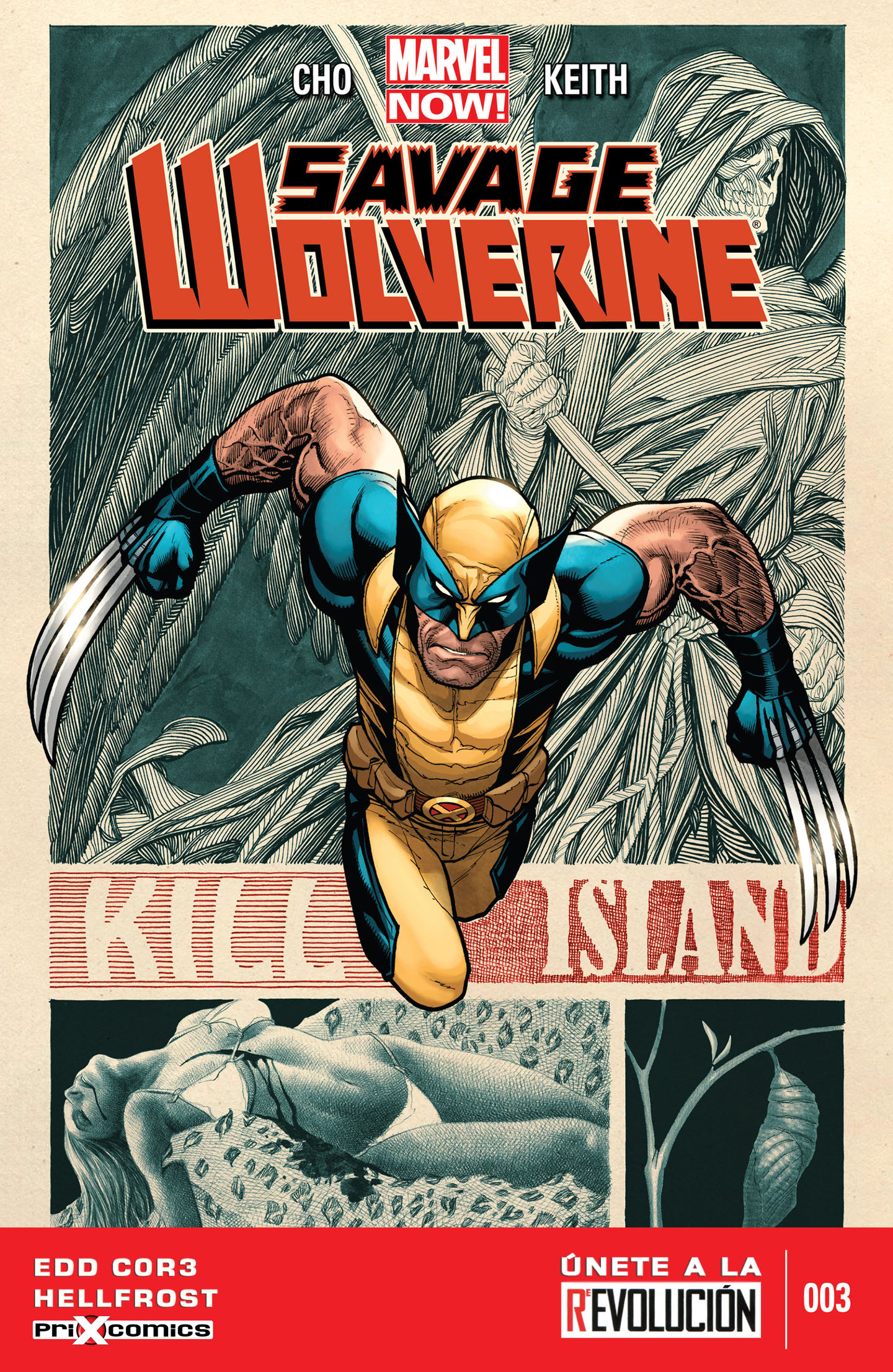 Carátula Savage Wolverine #03.cbr