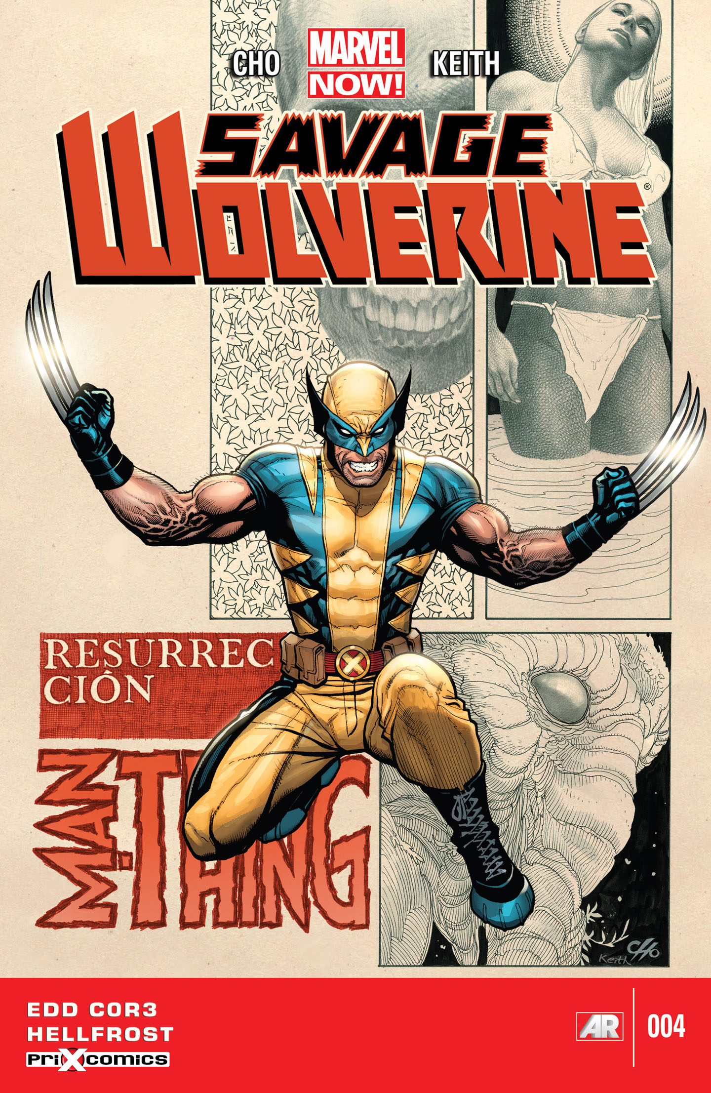 Carátula Savage Wolverine #04.cbr